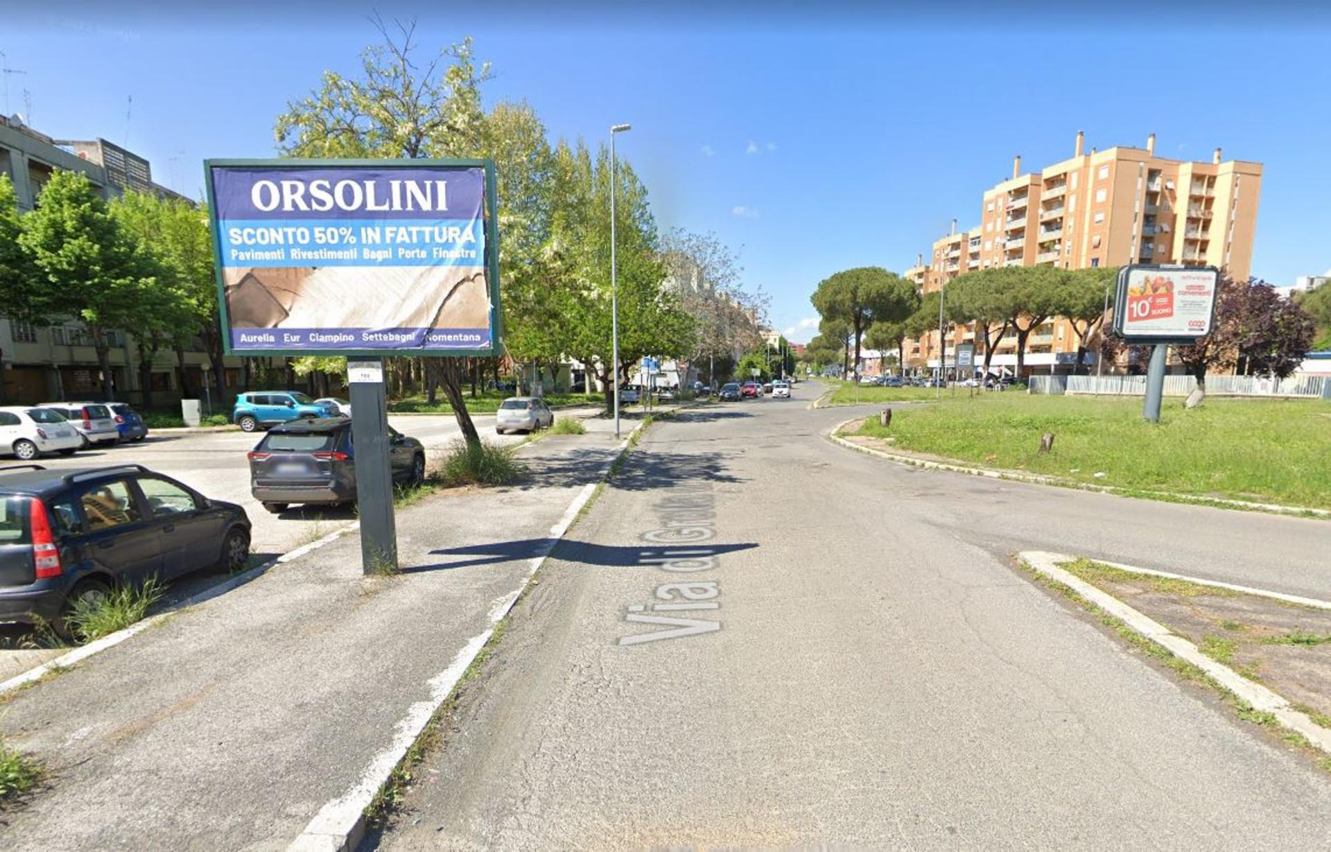 Impianto POSTER a Roma, in zona Celebrità