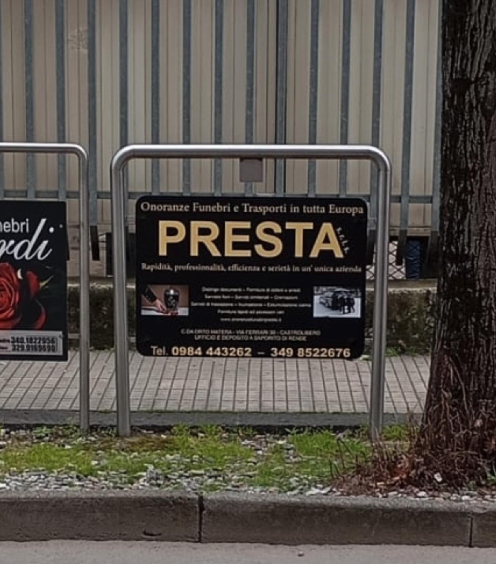 Impianto TRANSENNA a Cosenza, in zona Conad