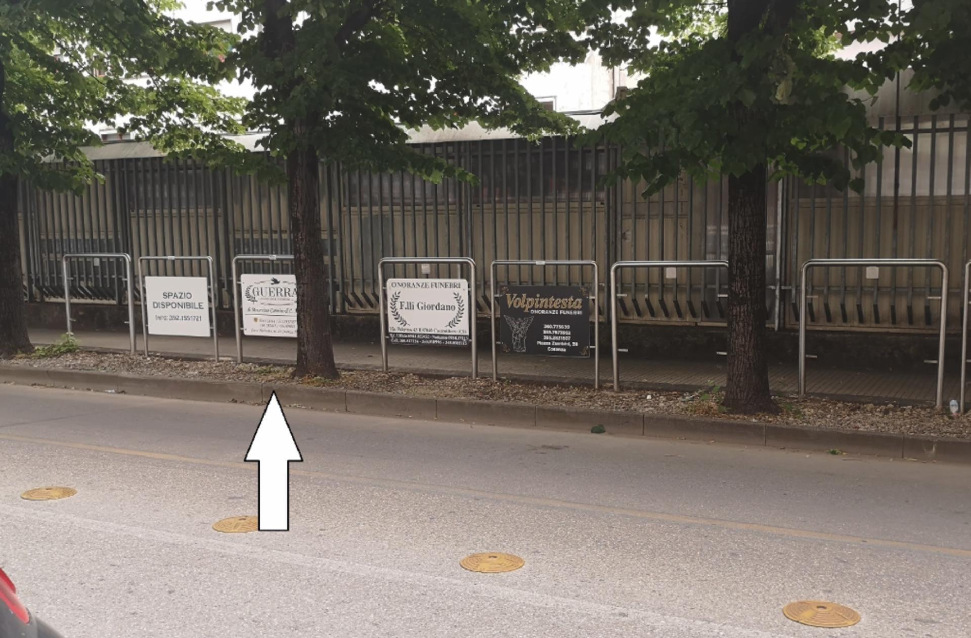 Impianto TRANSENNA a Cosenza, in zona Conad