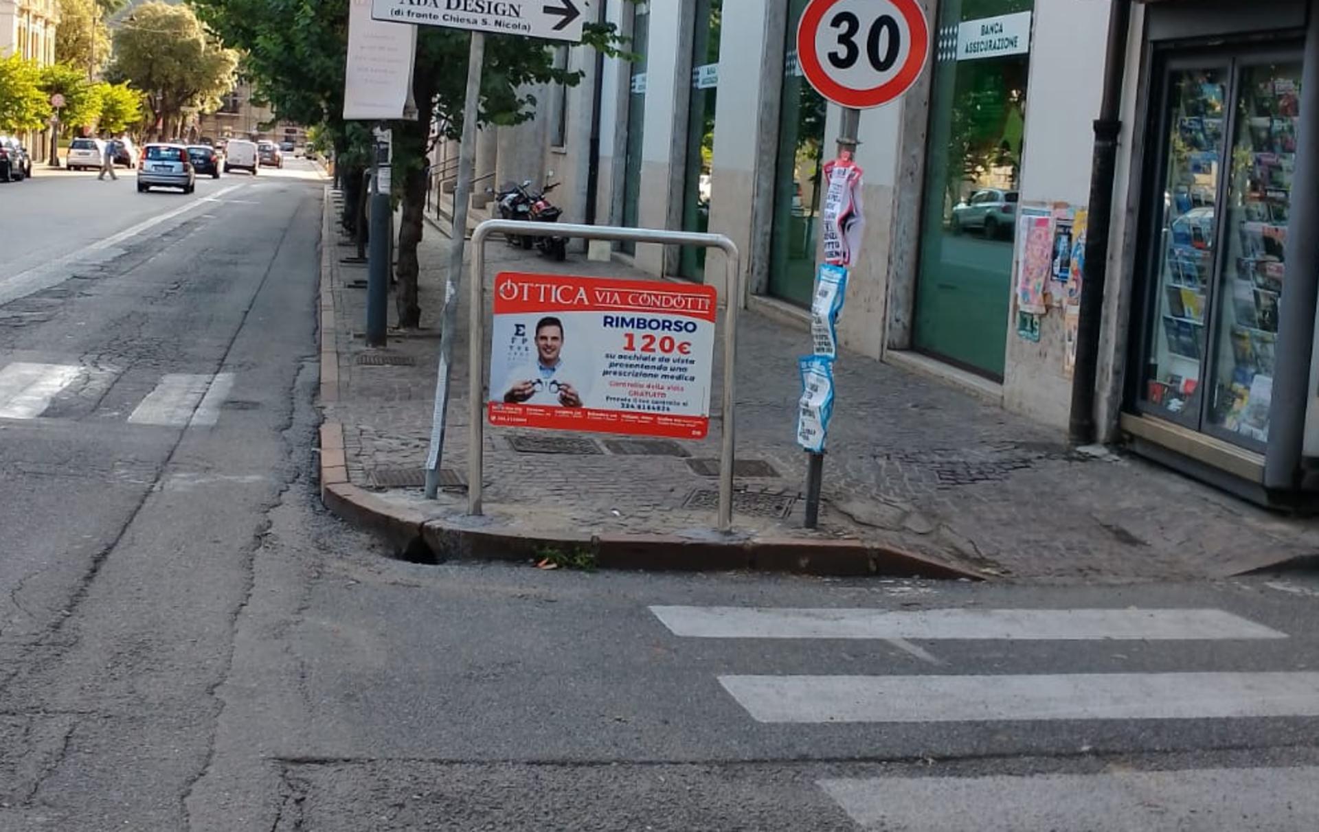 Impianto a Corso Umberto I / Via monte Ubaldo  Cosenza