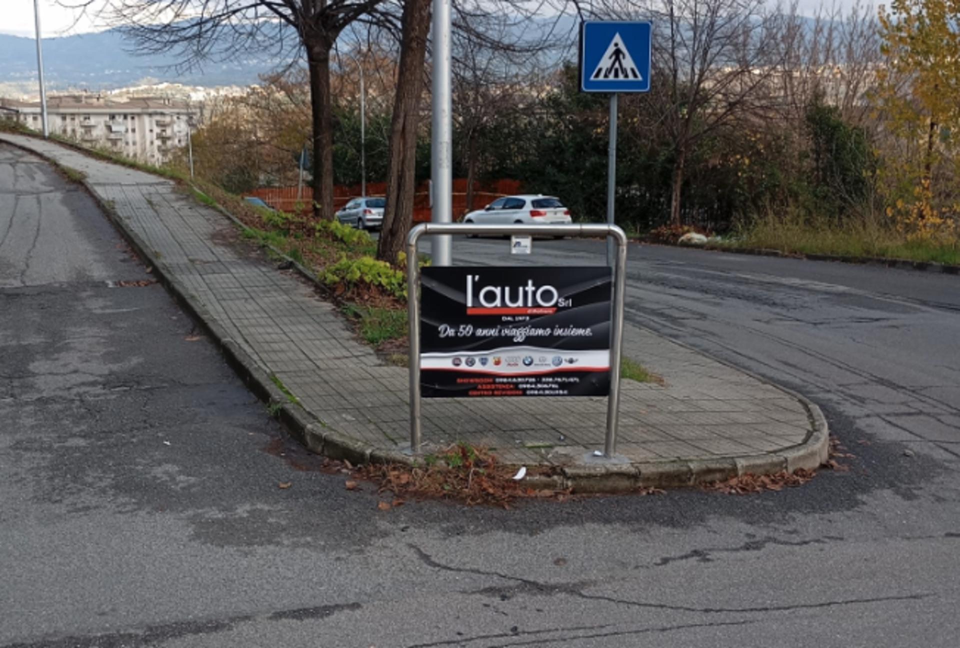 Impianto TRANSENNA a Cosenza, in zona Ard Discount