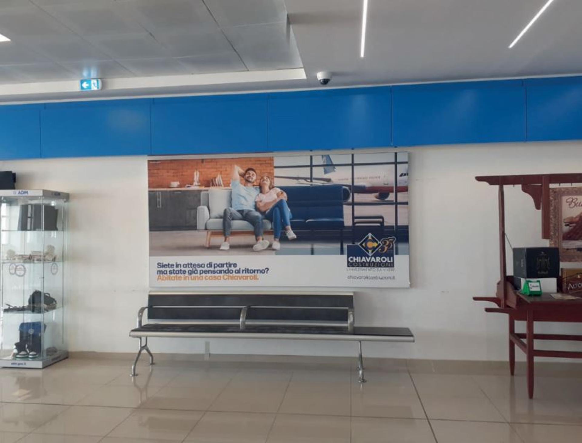 Impianto a AEROPORTO PESCARA AREA INTERNA PARTENZE  Pescara