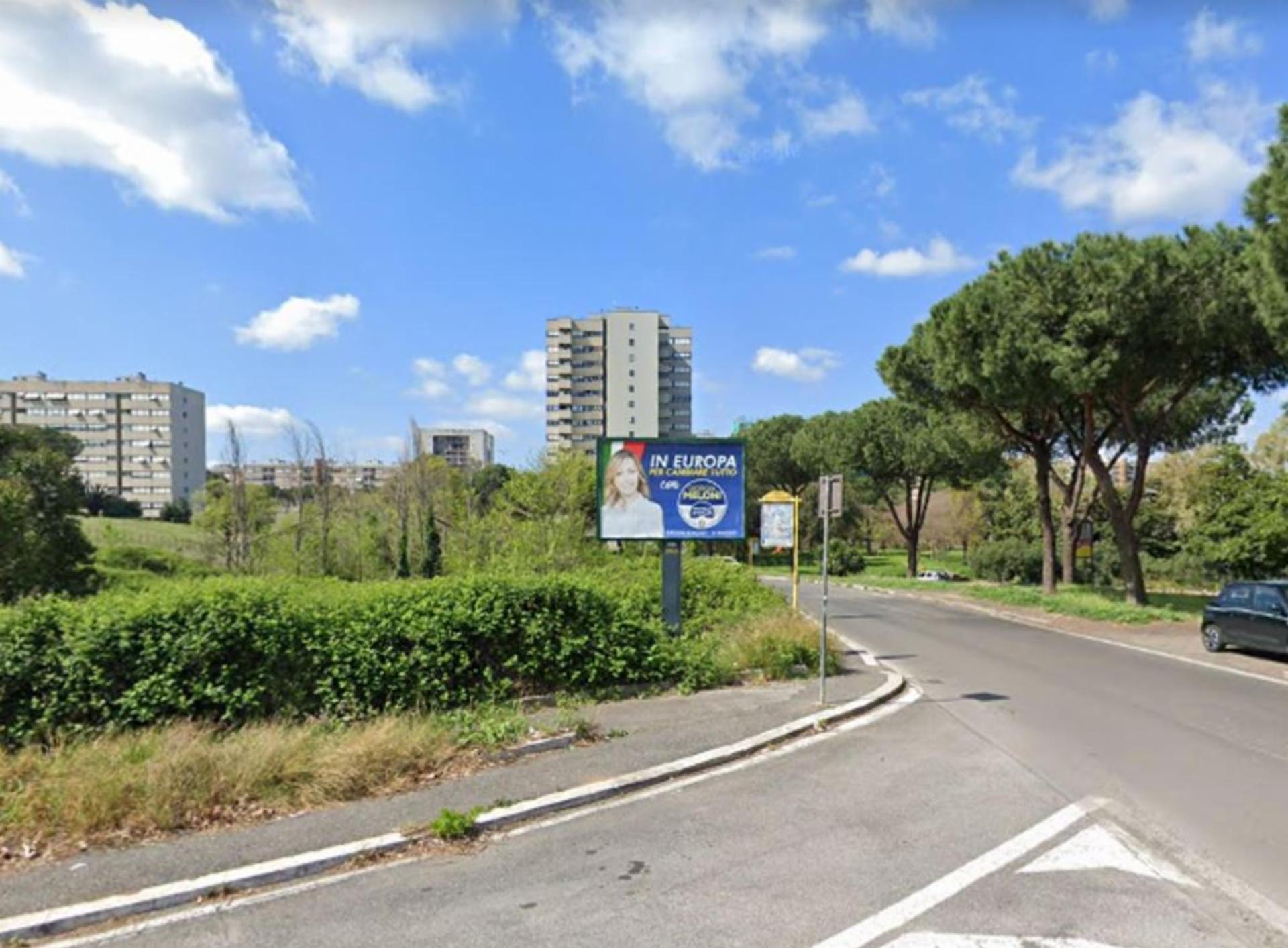 Impianto POSTER a Roma, in zona Coop