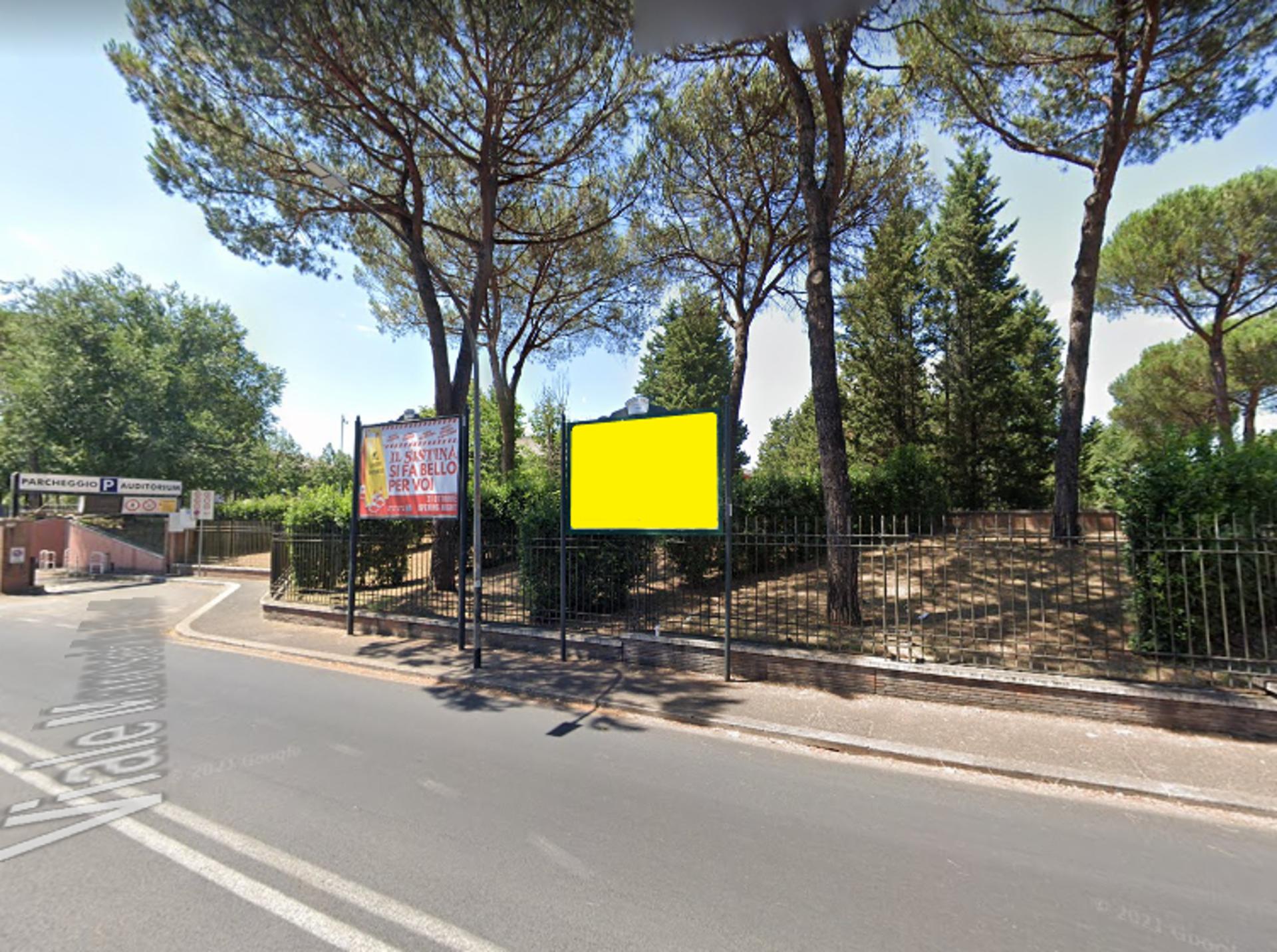 Impianto POSTER a Roma, in zona Impact Food