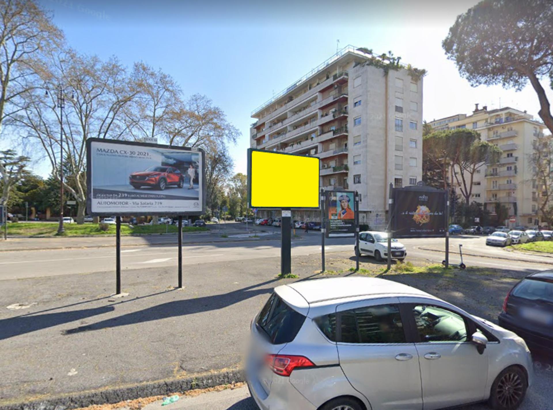Impianto POSTER a Roma, in zona Grattacheccaro