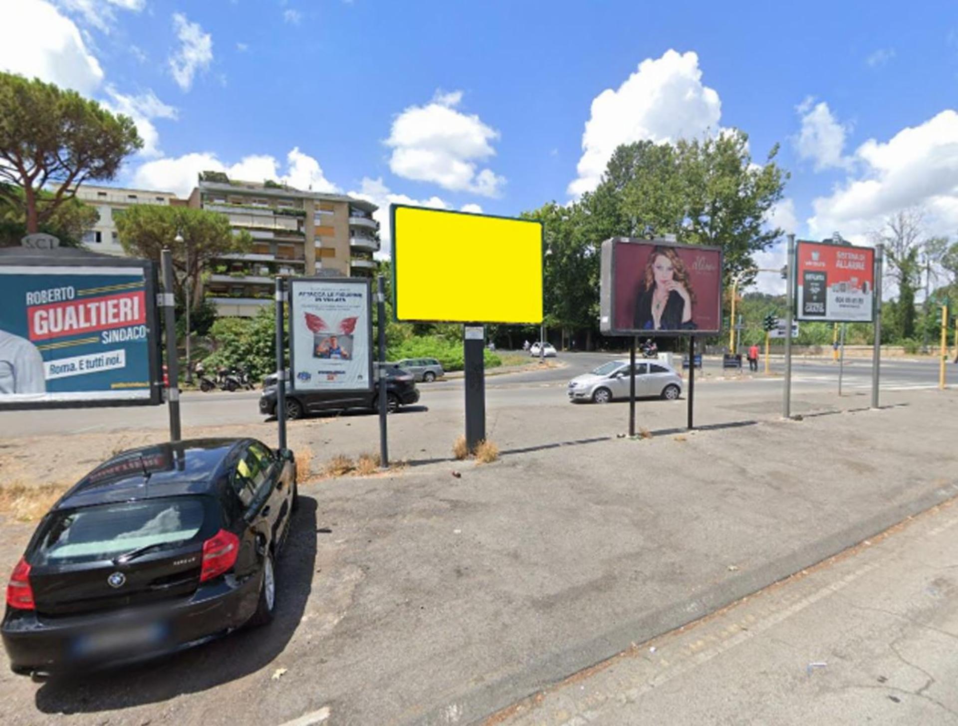 Impianto POSTER a Roma, in zona Grattacheccaro