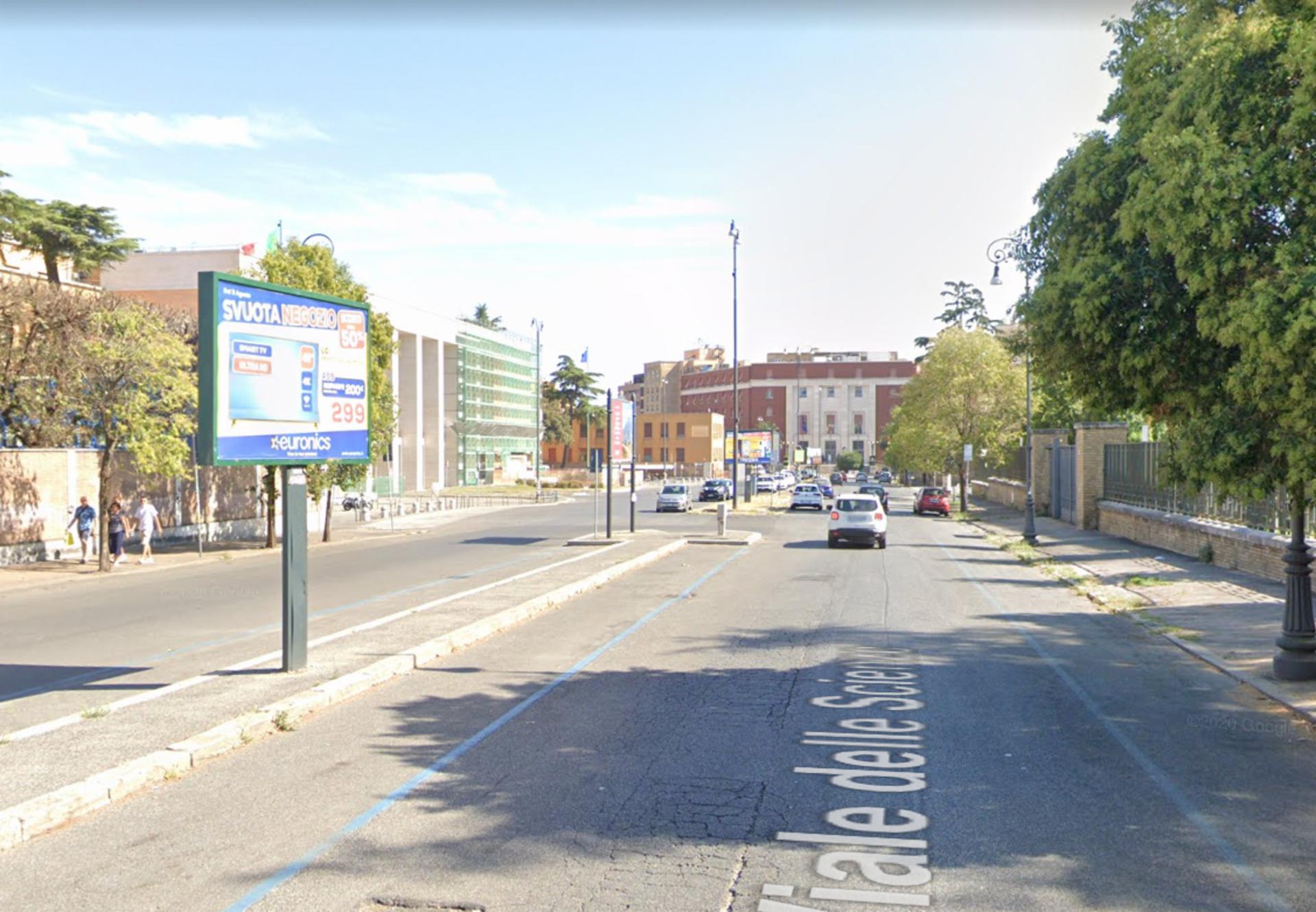 Impianto POSTER a Roma, in zona Chiesa della Divina Sapienza