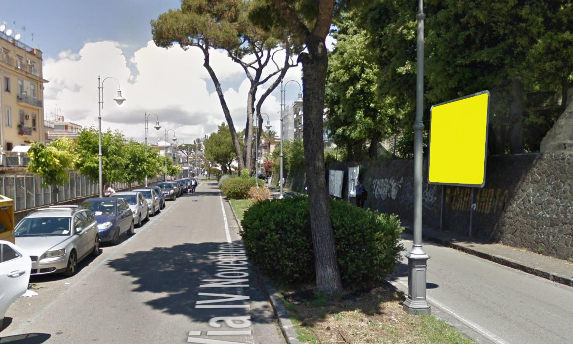 Impianto a VIA IV NOVEMBRE PR DIAZ -FR CIRCUM.  Portici