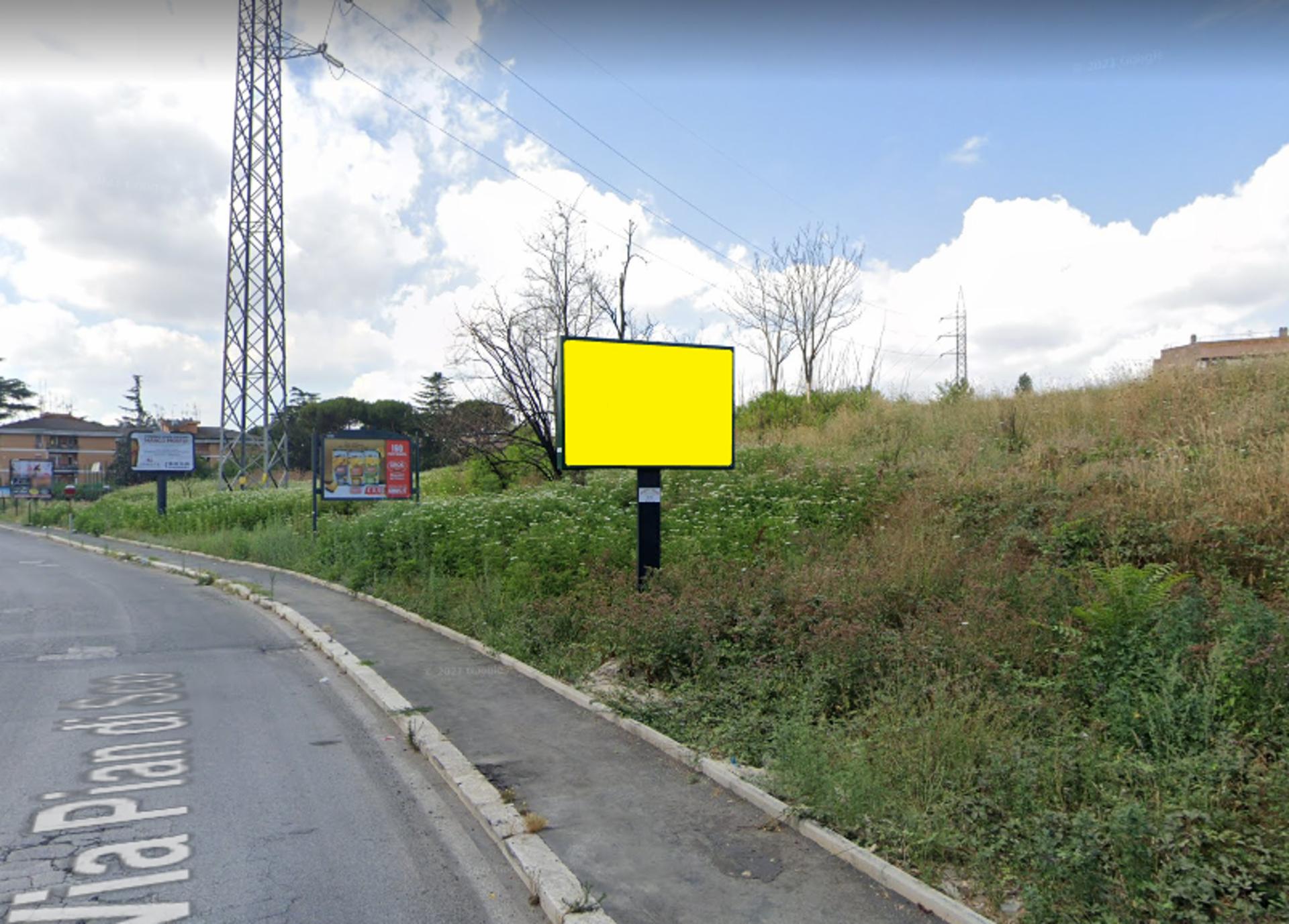 Impianto POSTER a Roma, in zona Pam