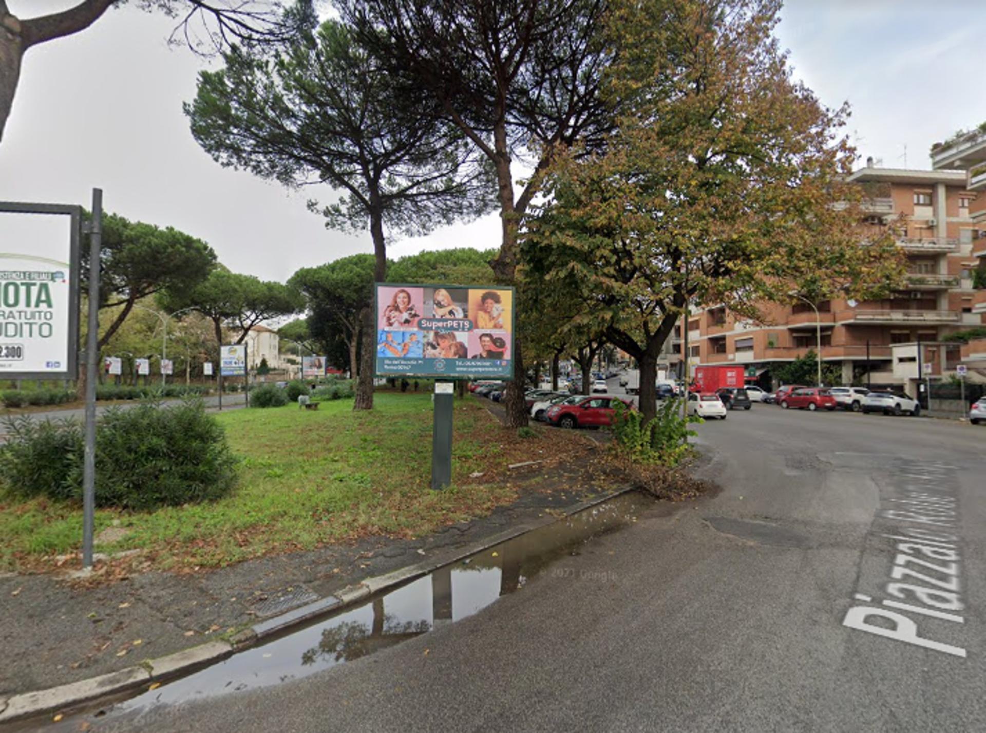 Impianto POSTER a Roma, in zona Baccanale