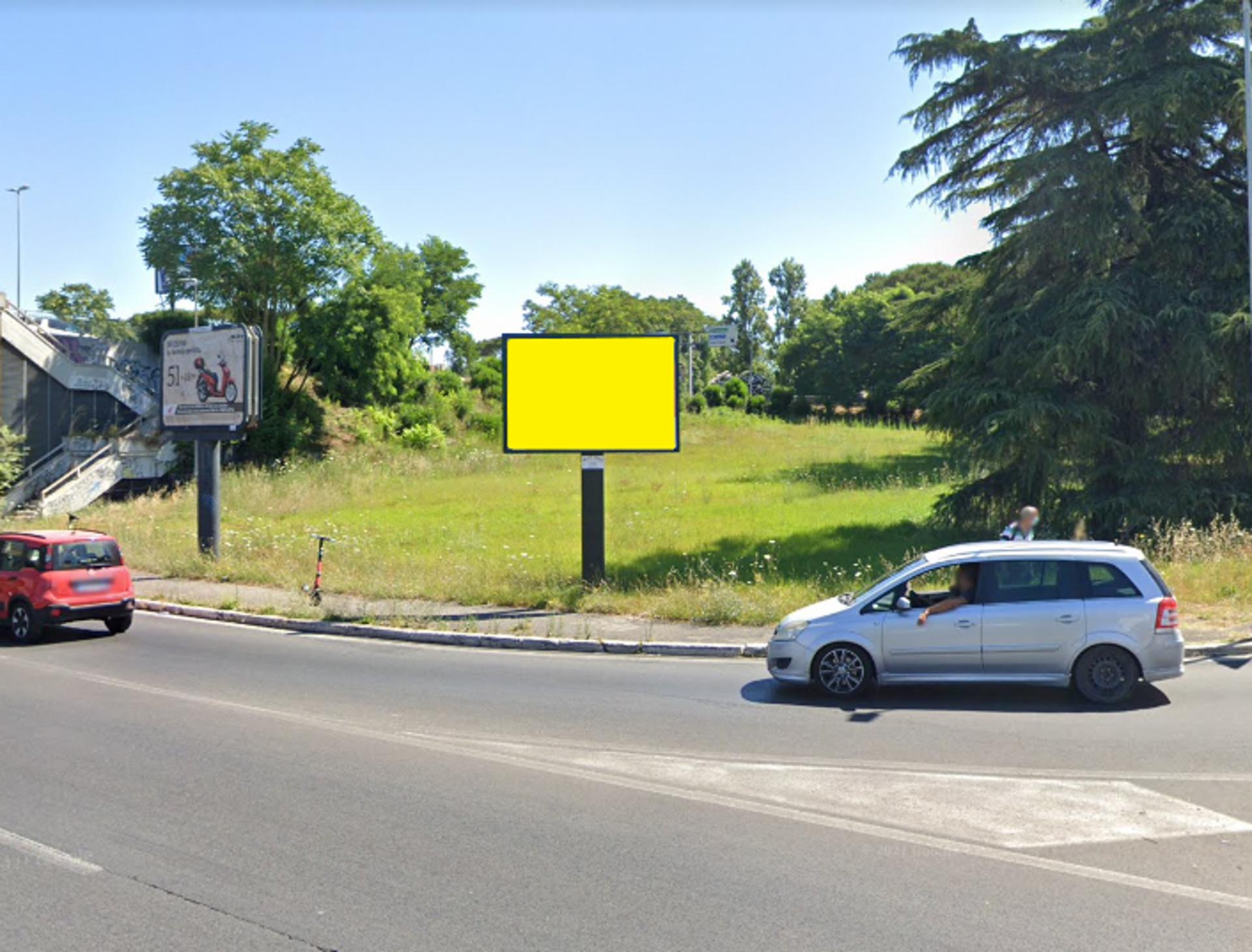 Impianto POSTER a Roma, in zona Parrucchiere 