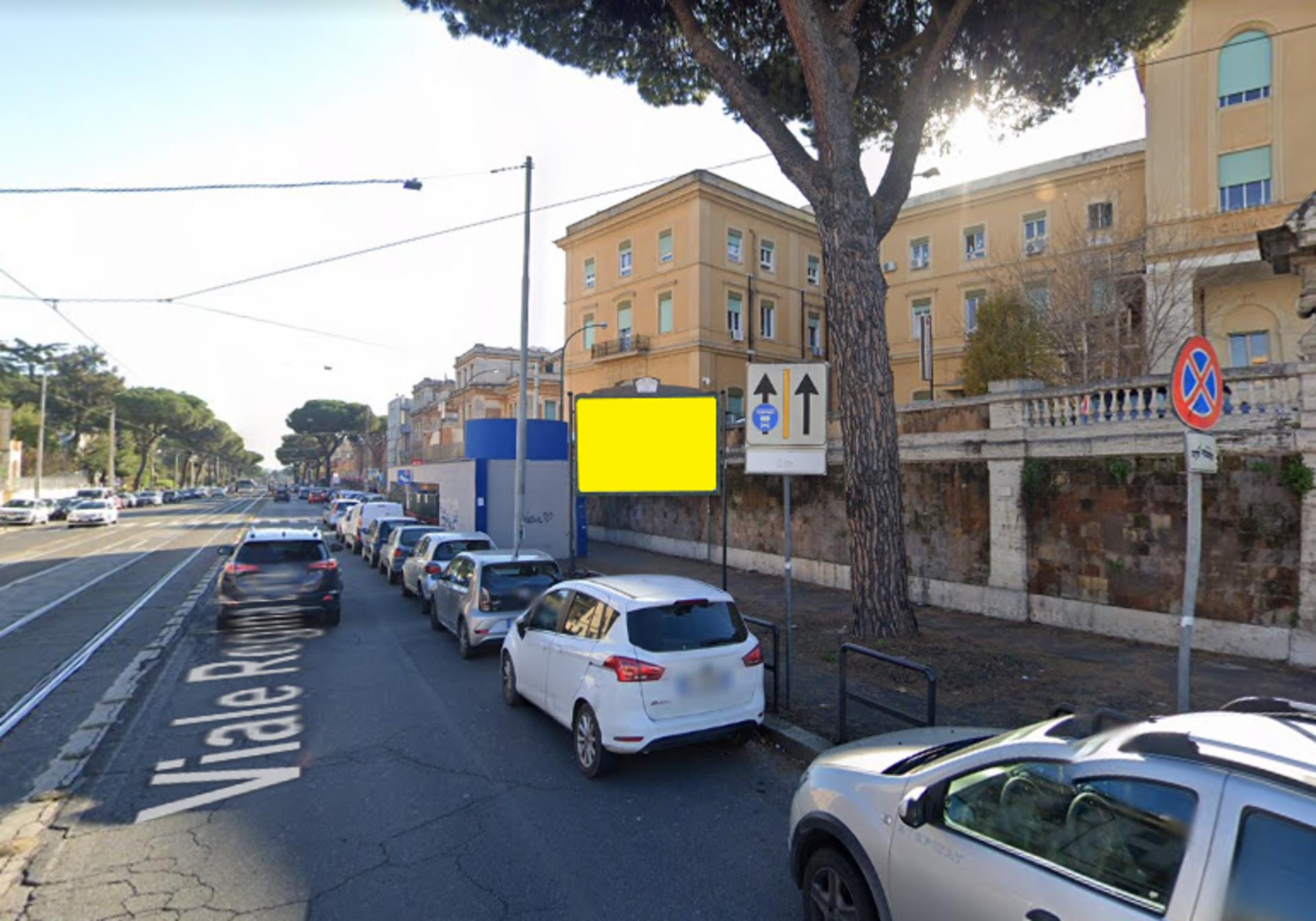 Impianto POSTER a Roma, in zona Chiesa dei Santi Sette Fondatori