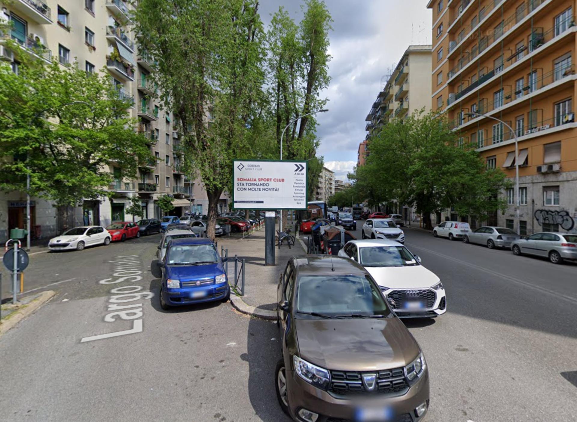Impianto POSTER a Roma, in zona Il Siciliano Piazza Vescovio