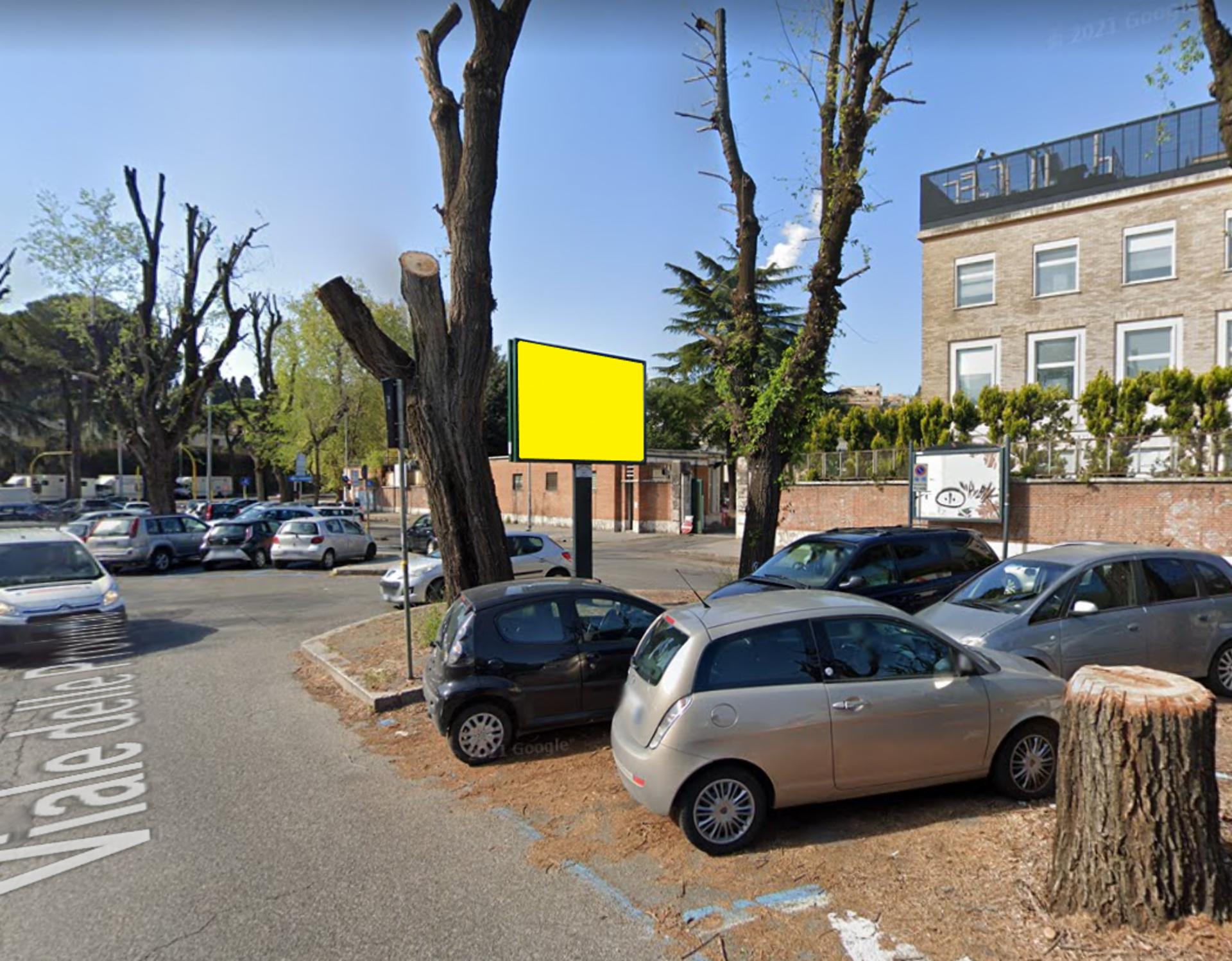 Impianto POSTER a Roma, in zona Conad