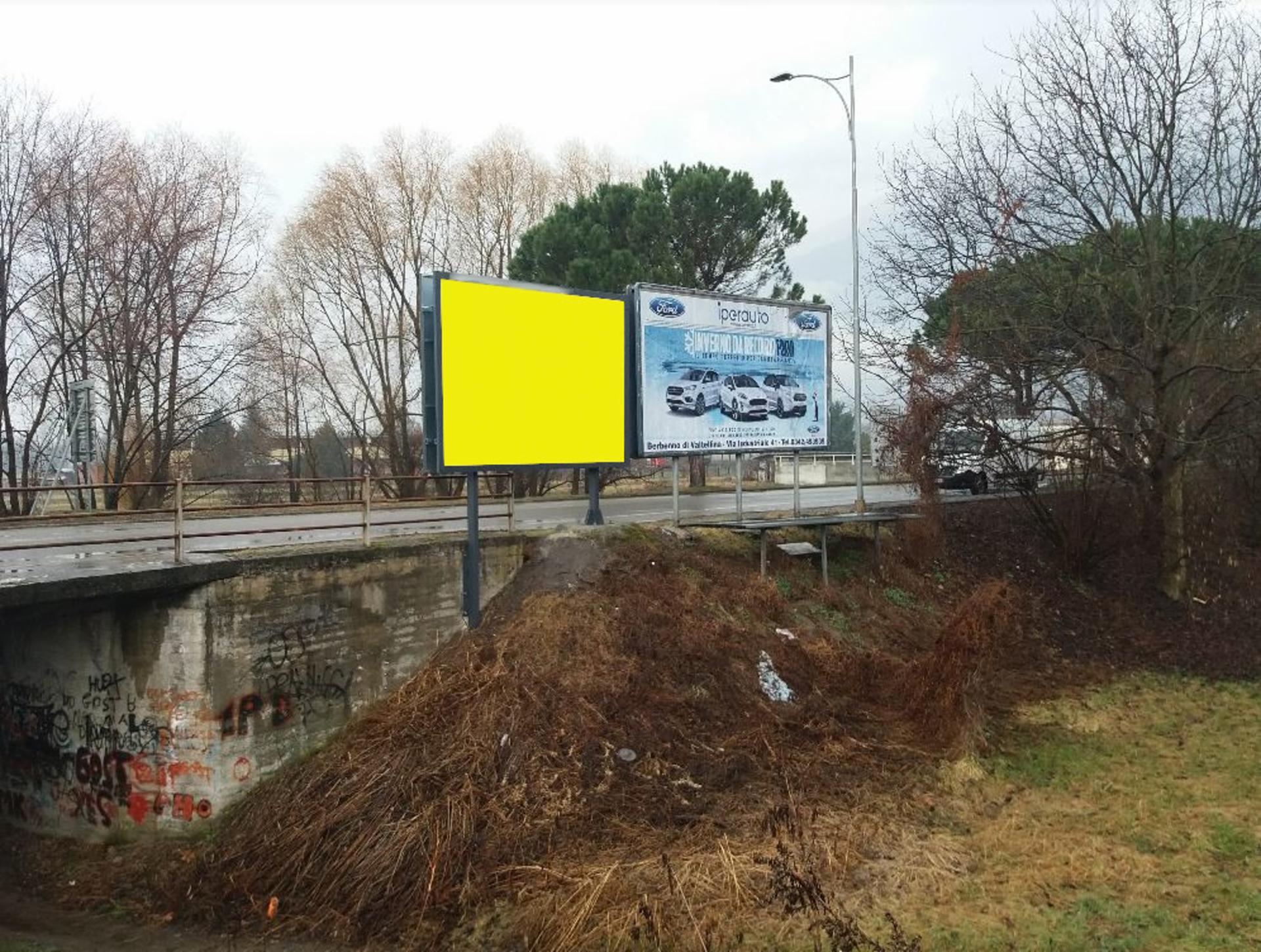 Impianto POSTER a Sondrio, in zona Da Frenck