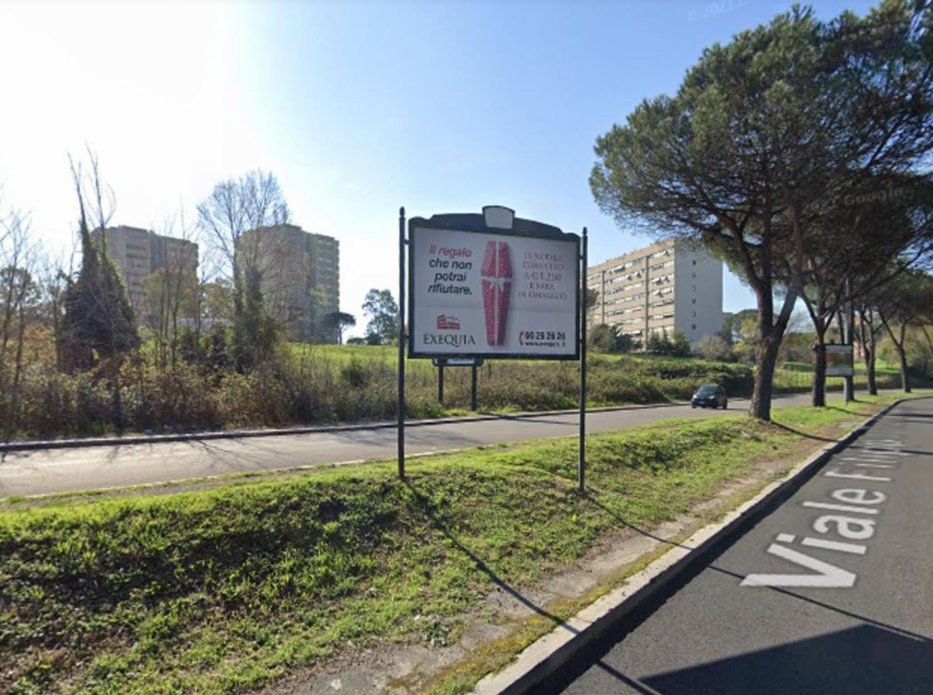 Impianto POSTER a Roma, in zona Coop