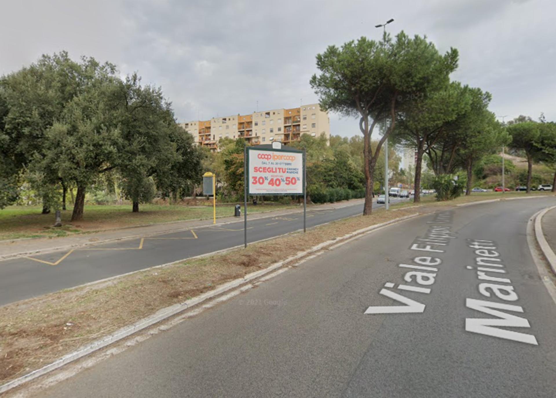 Impianto POSTER a Roma, in zona Coop