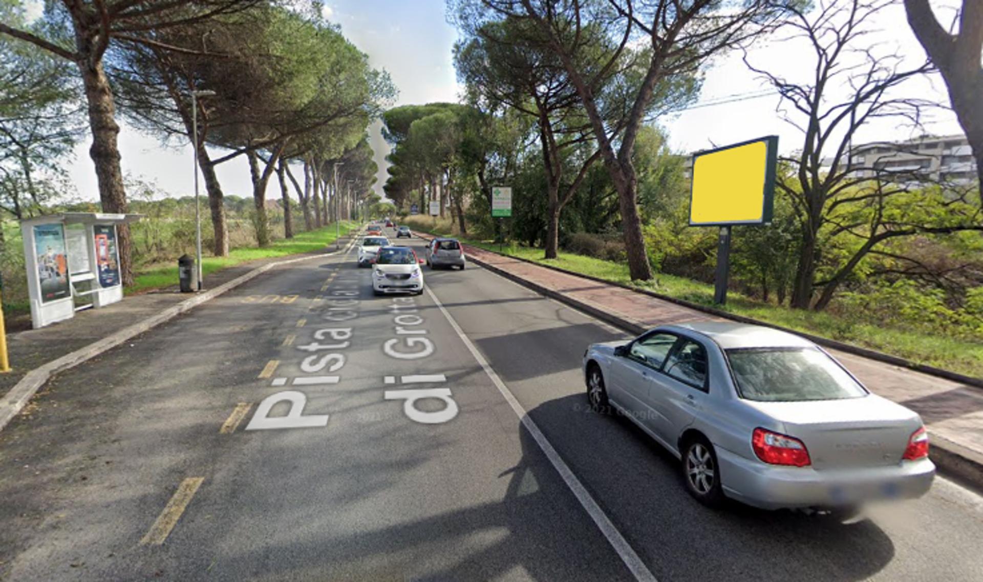 Impianto POSTER a Roma, in zona Pewex
