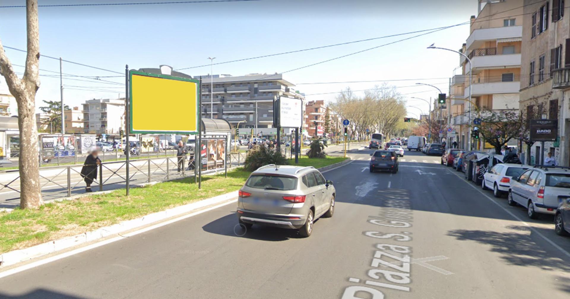 Impianto POSTER a Roma, in zona Tre Caffè del Pino