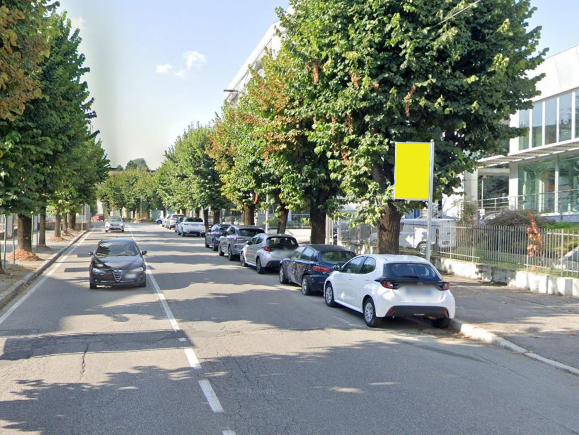 Impianto a Via Belforte, altezza civico 235, 68 mt prima di Via Friuli, in allineamento ad alberi  Varese