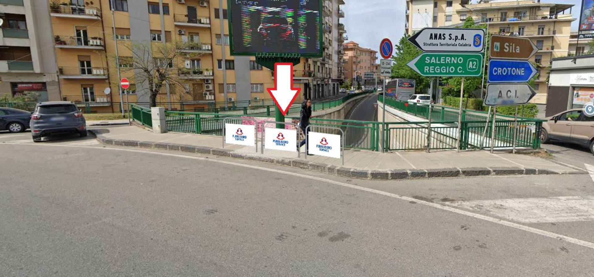 Impianto TRANSENNA a Cosenza, in zona rem