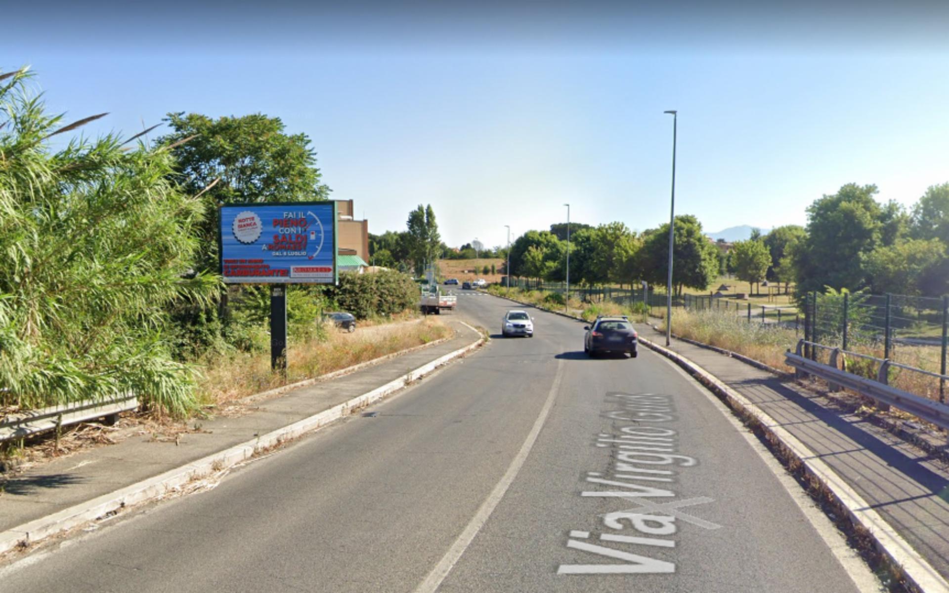 Impianto POSTER a Roma, in zona I.T.T. Livia Bottardi