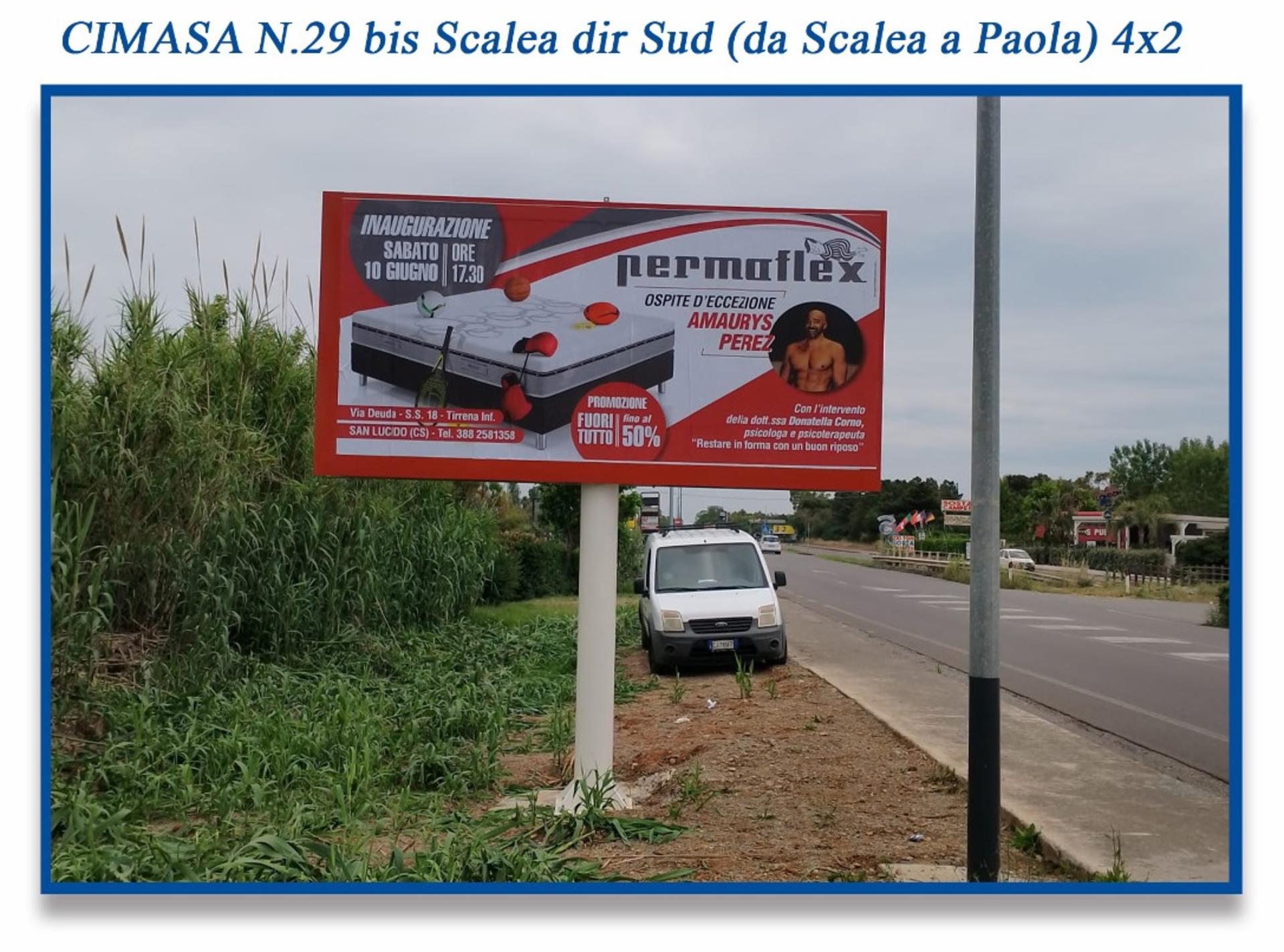 Impianto 6 X 3 a Scalea, in zona MD