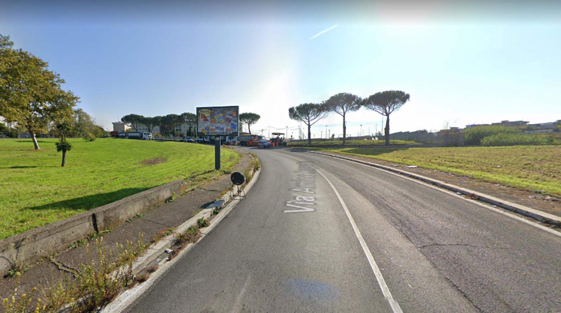 Impianto POSTER a Roma, in zona McDonald's