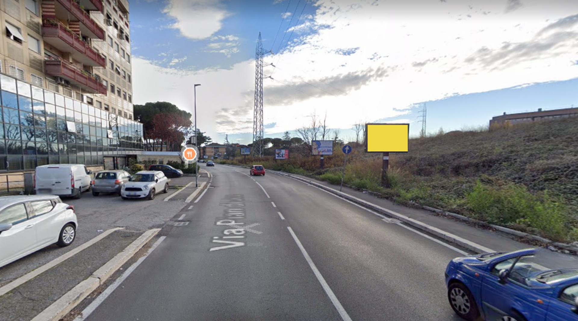 Impianto POSTER a Roma, in zona Pam