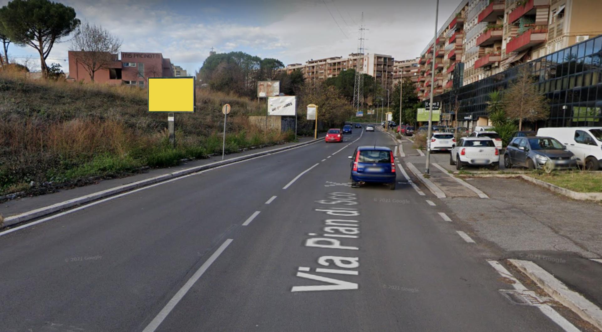 Impianto POSTER a Roma, in zona Pam