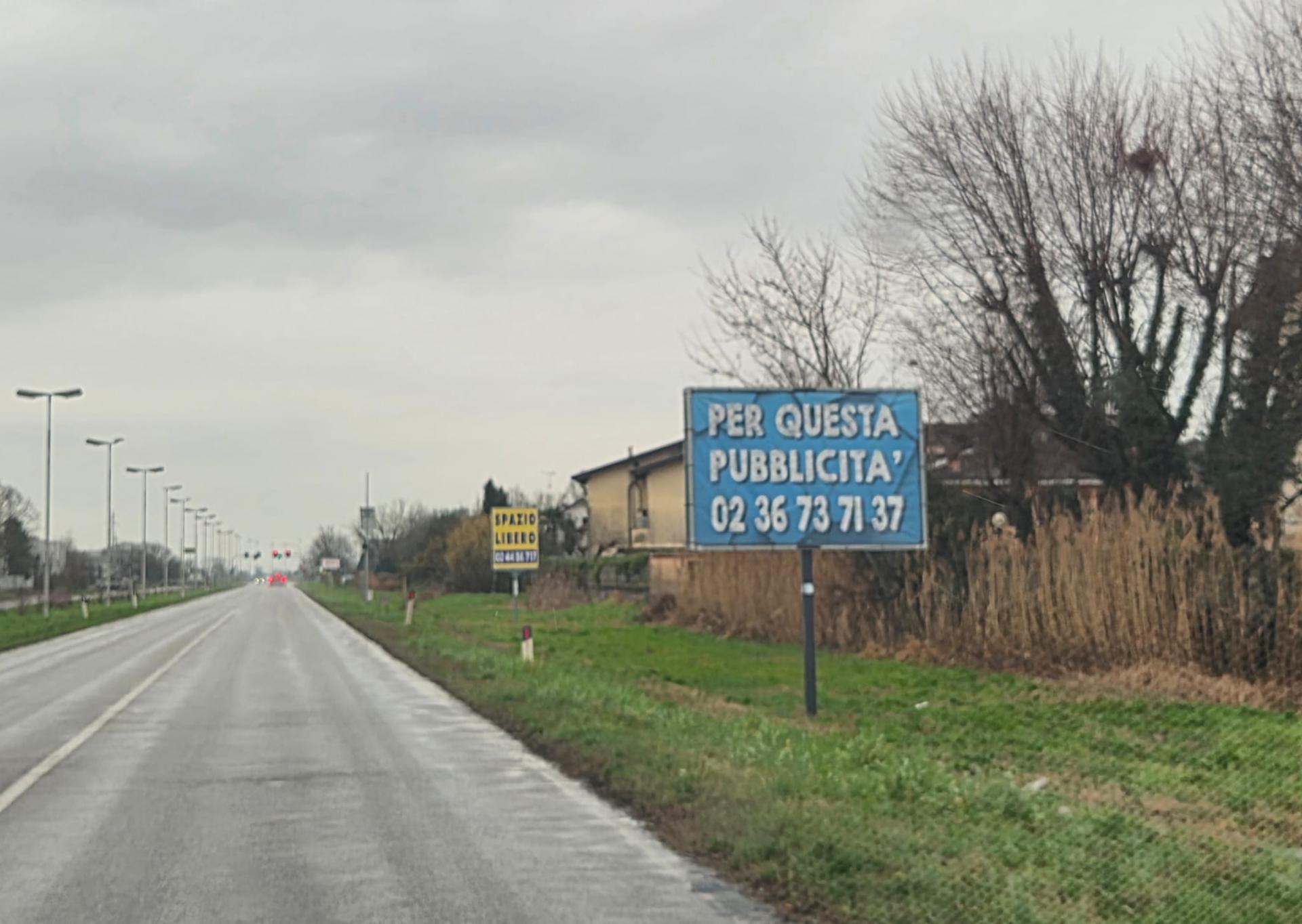 Impianto a S.P. 38 KM 2+460 dx  Gaggiano