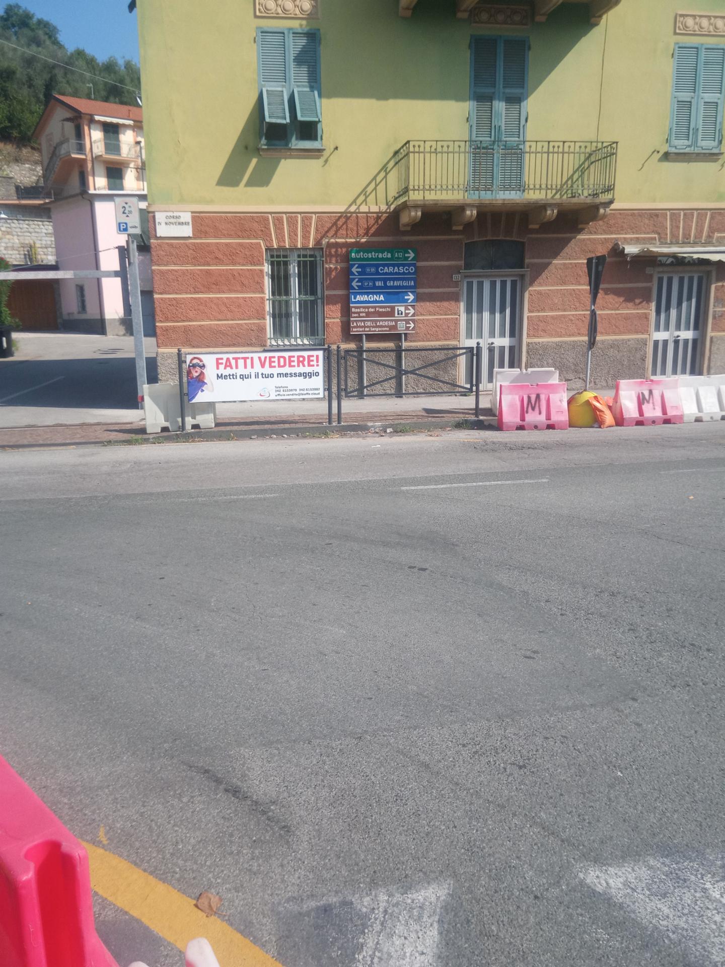Impianto a CORSO IV NOVEMBRE 132 Cogorno