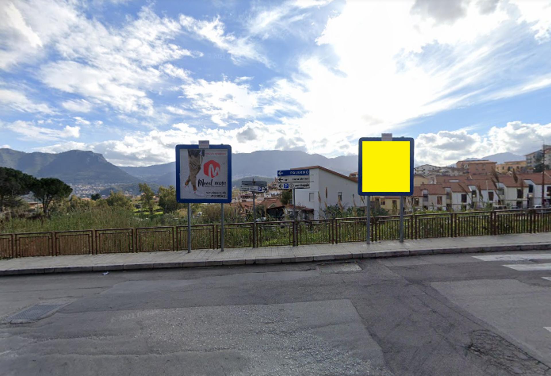Impianto CARTELLONISTICA a Monreale, in zona Bar Luccese