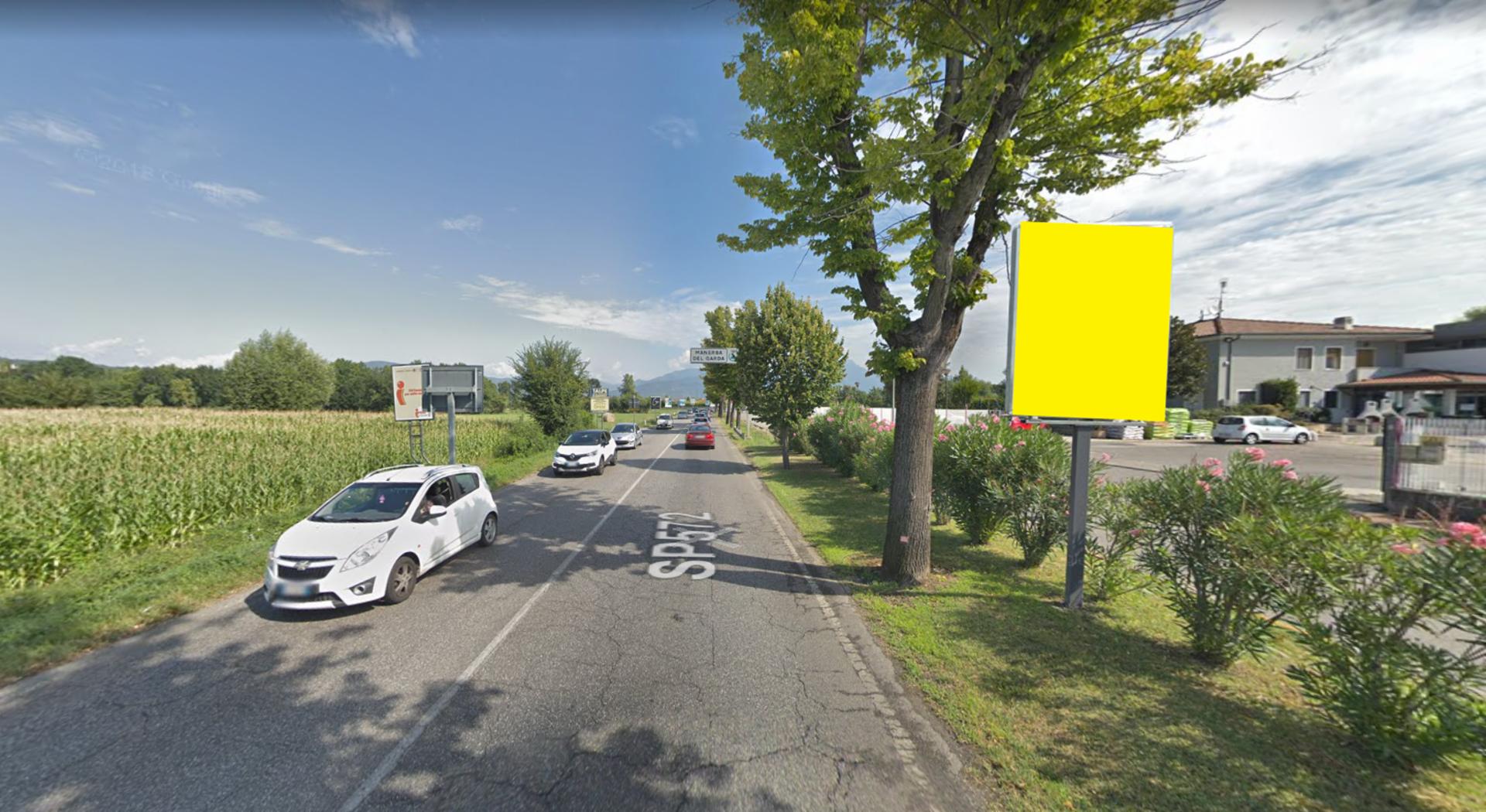 Impianto CARTELLONISTICA a Manerba del Garda, in zona Lidl