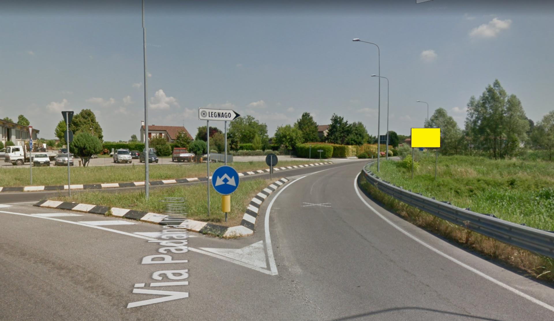 Impianto CARTELLONISTICA a Legnago, in zona Via San Vito