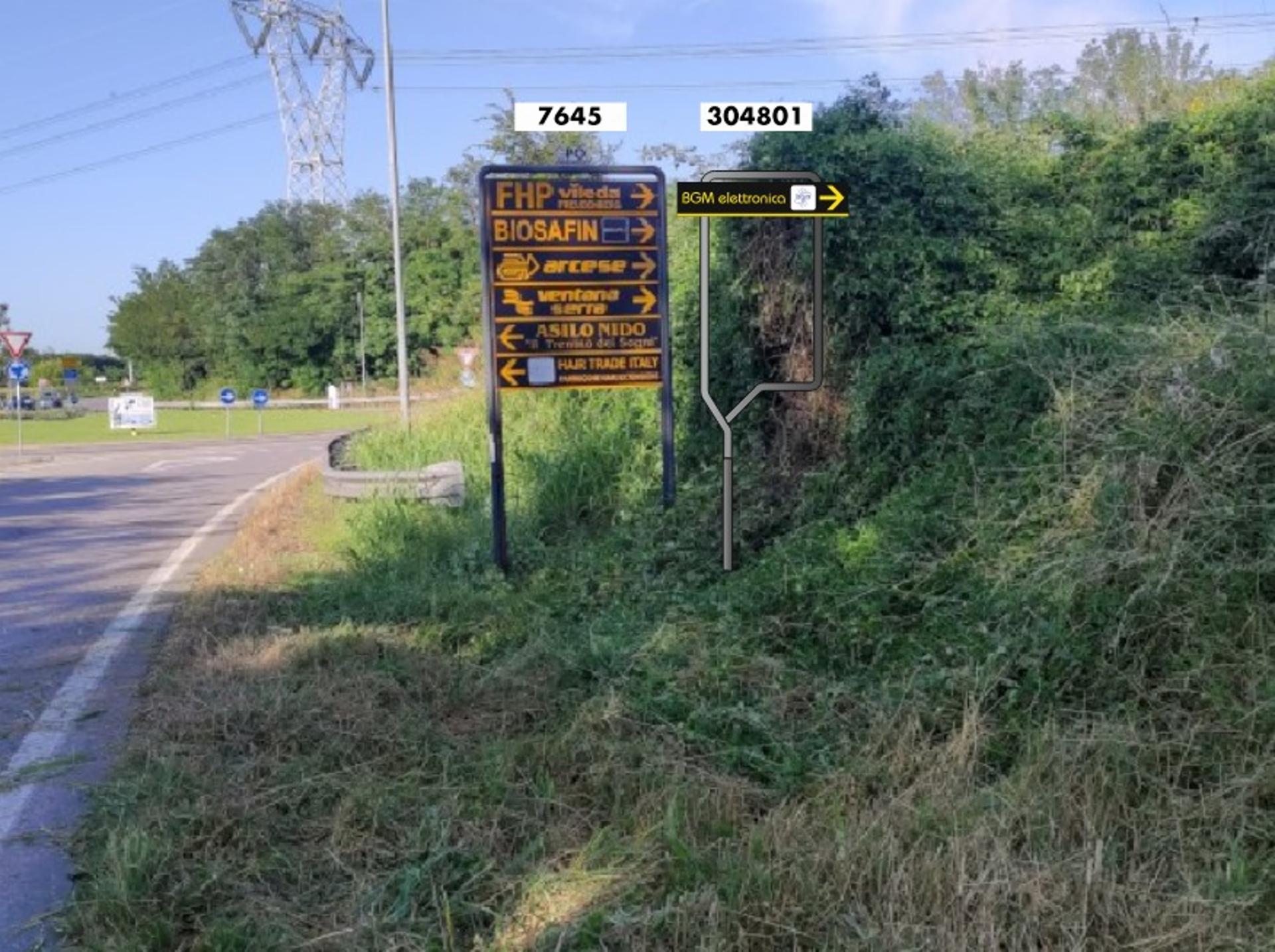 Impianto a S.P. 179 Km. 4+285/SX  Trezzano Rosa