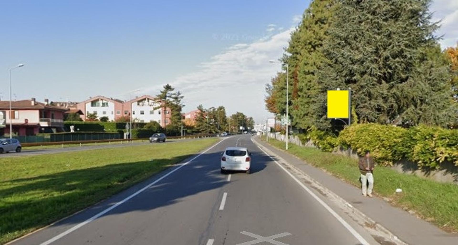 Impianto CARTELLONISTICA a Osio Sotto, in zona Angi bar