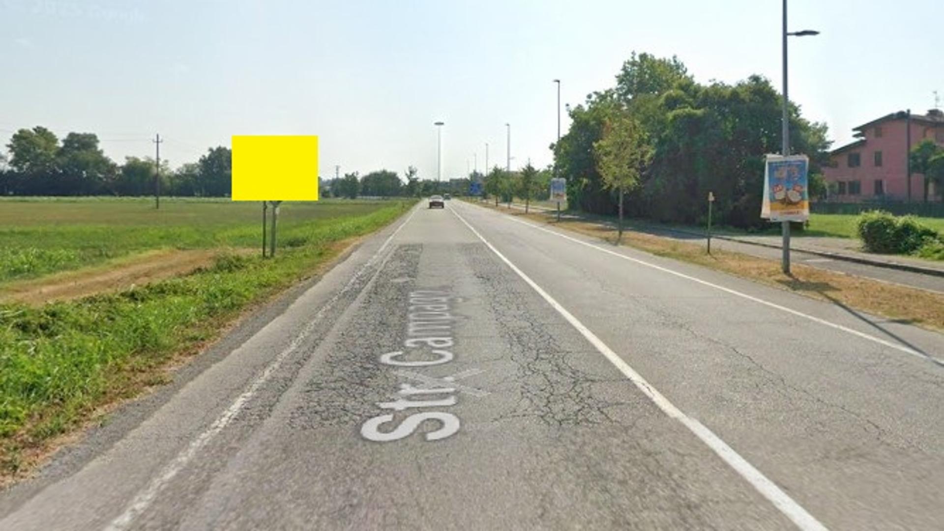Impianto CARTELLONISTICA a Romano di Lombardia, in zona Scuola dell'Infanzia Giovan Battista Mottini