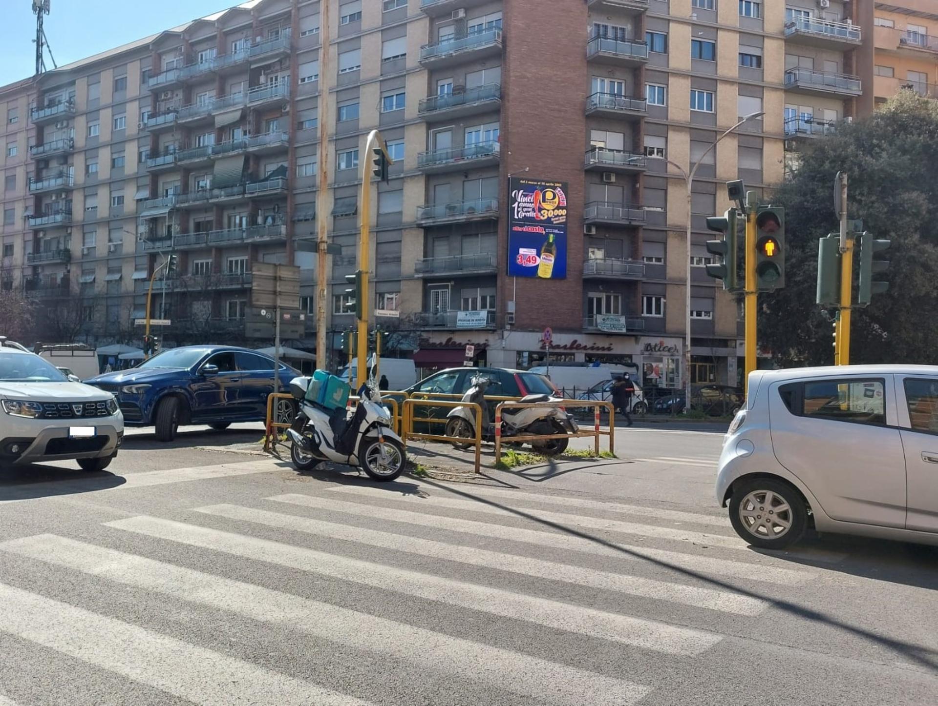 Impianto MAXI LED a Roma, in zona Brums