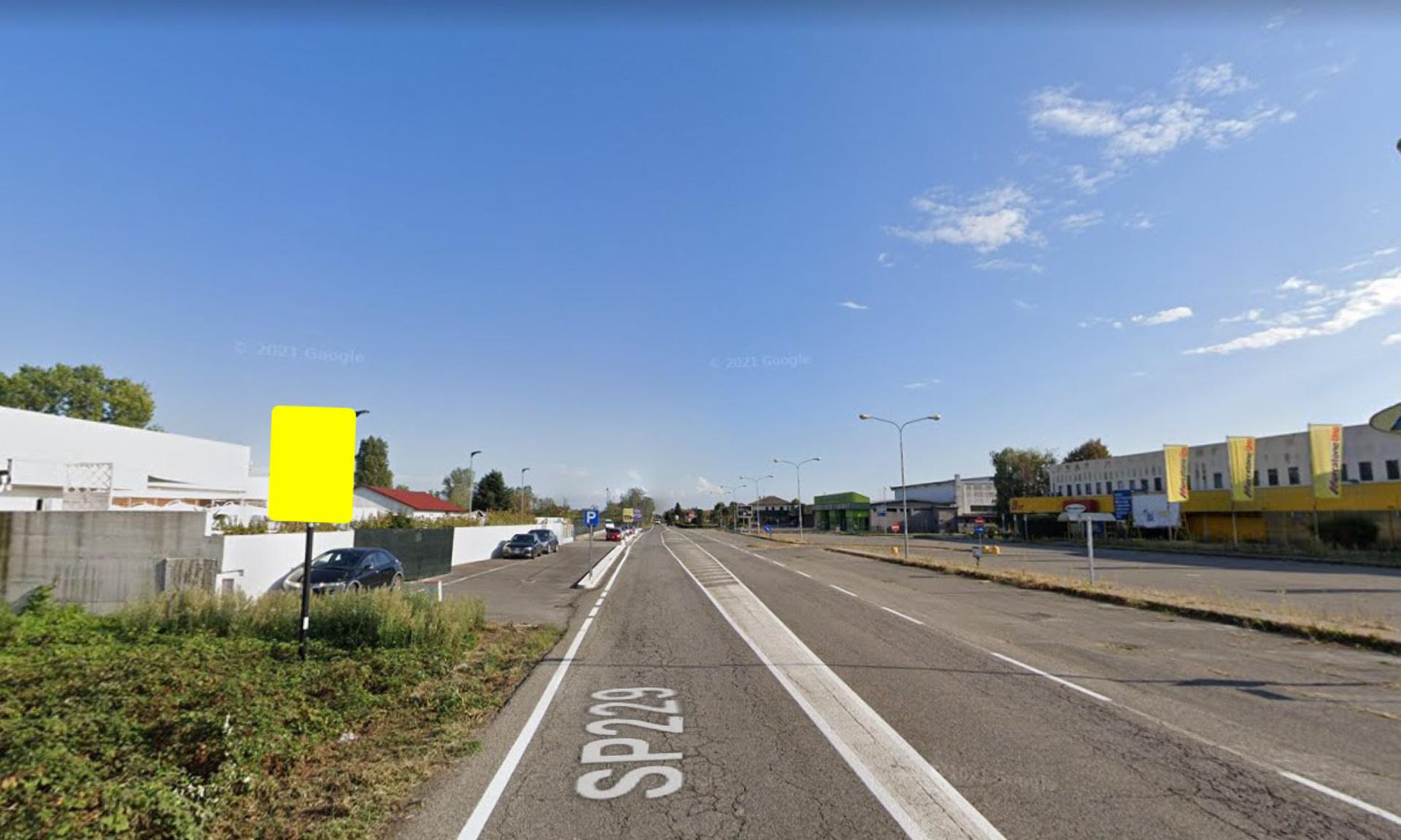 Impianto CARTELLONISTICA a Caltignaga, in zona Oratorio di San Salvatore