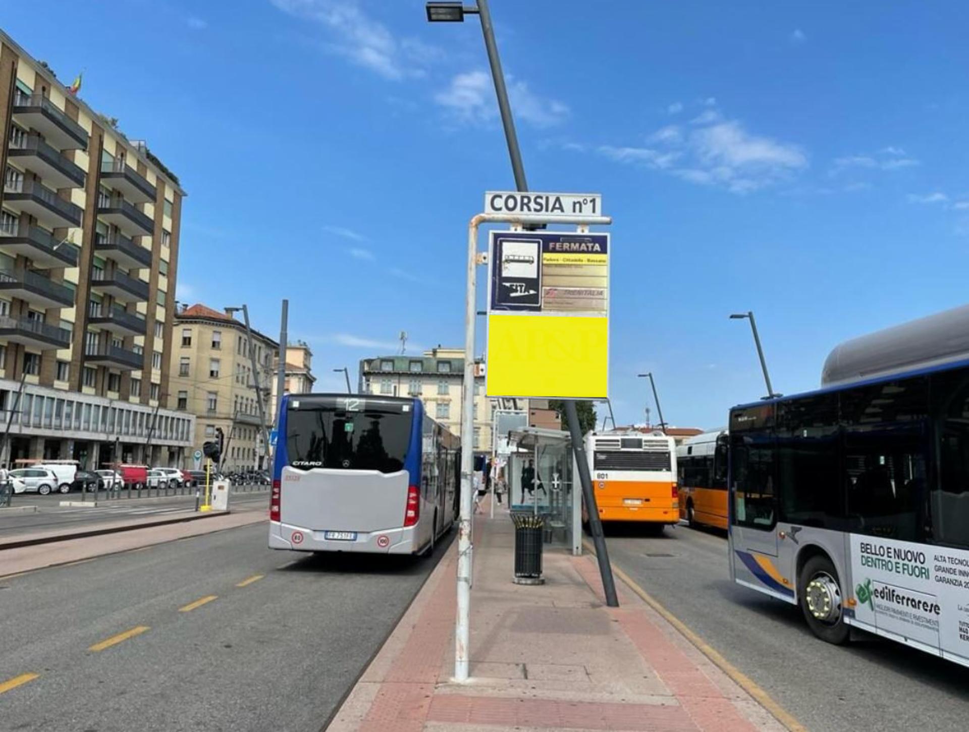 Impianto PALINA a Padova, in zona Piazza al Taglio