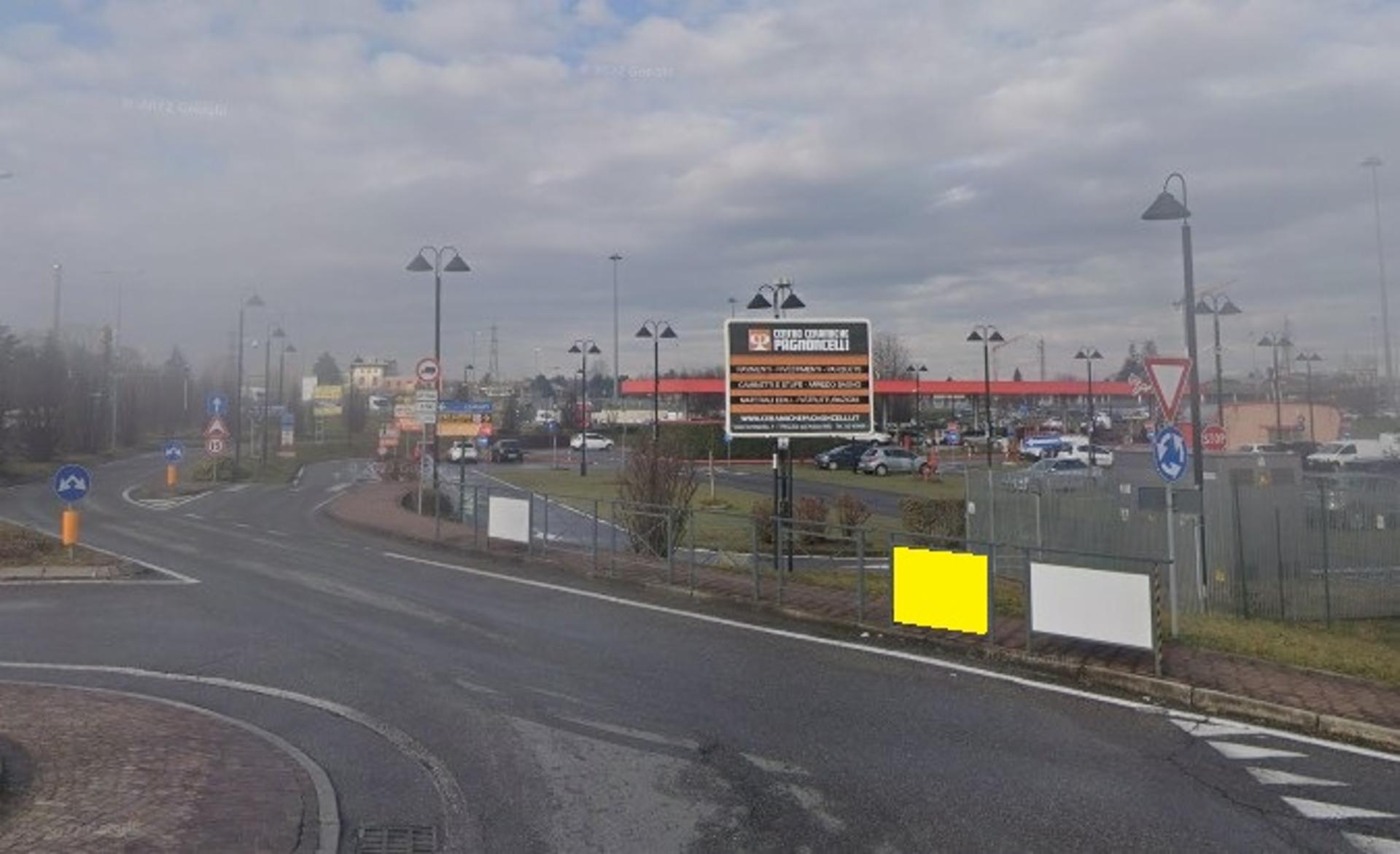 Impianto TRANSENNA a Brembate, in zona Burger King