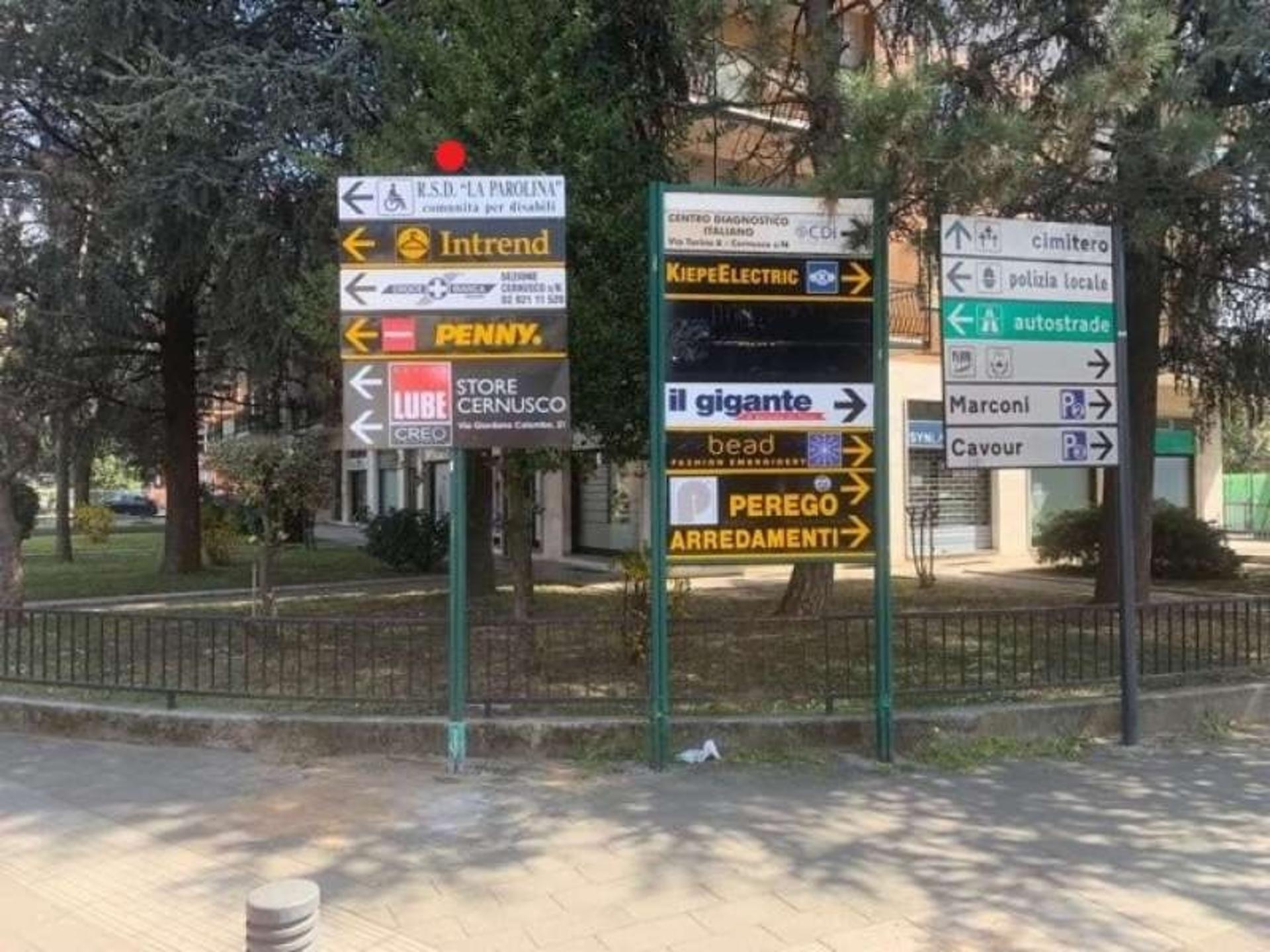 Impianto FRECCE / PREINSEGNE a Cernusco sul Naviglio, in zona Aveté