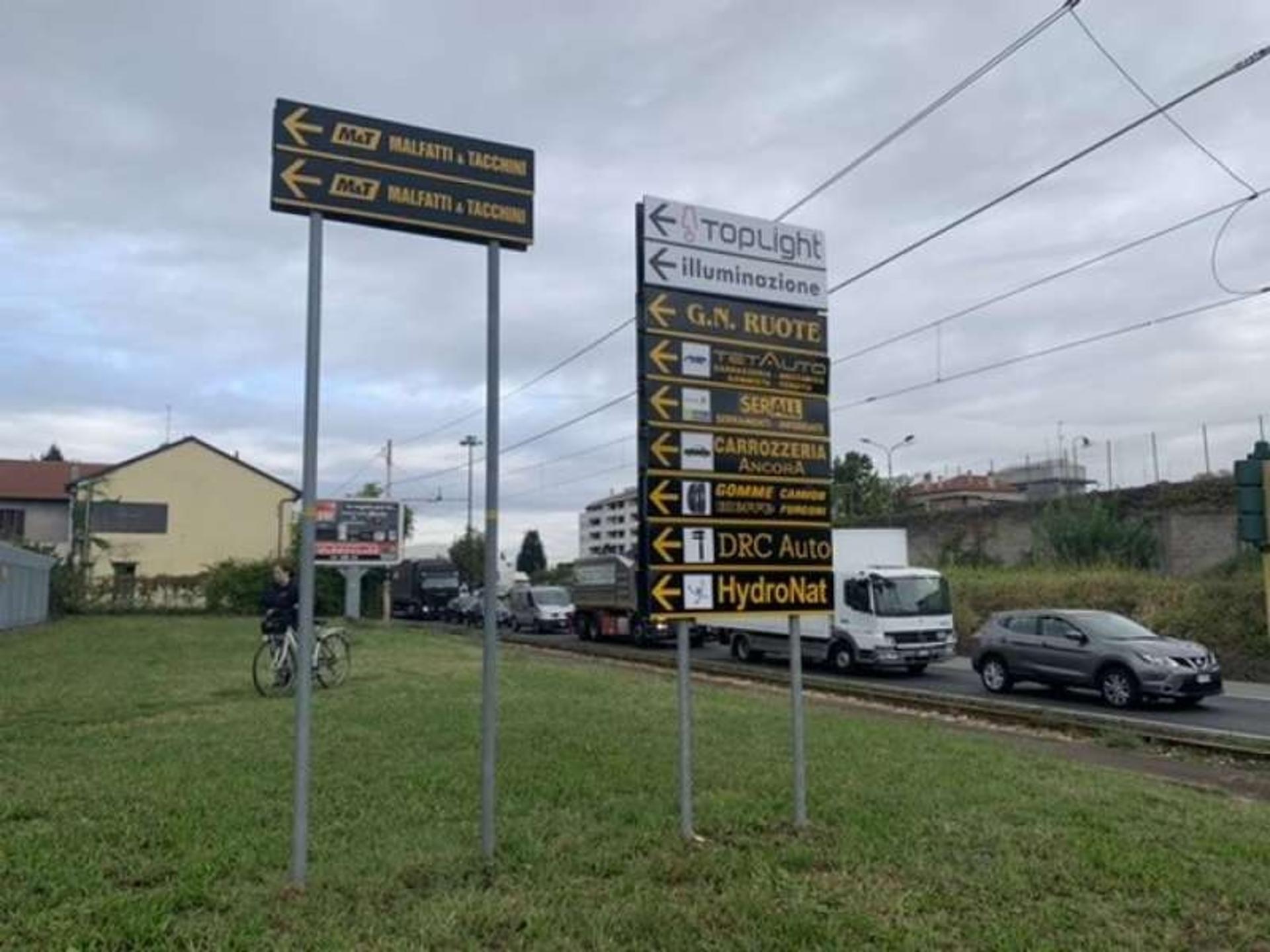 Impianto FRECCE / PREINSEGNE a Paderno Dugnano, in zona Parco di Via Gadames