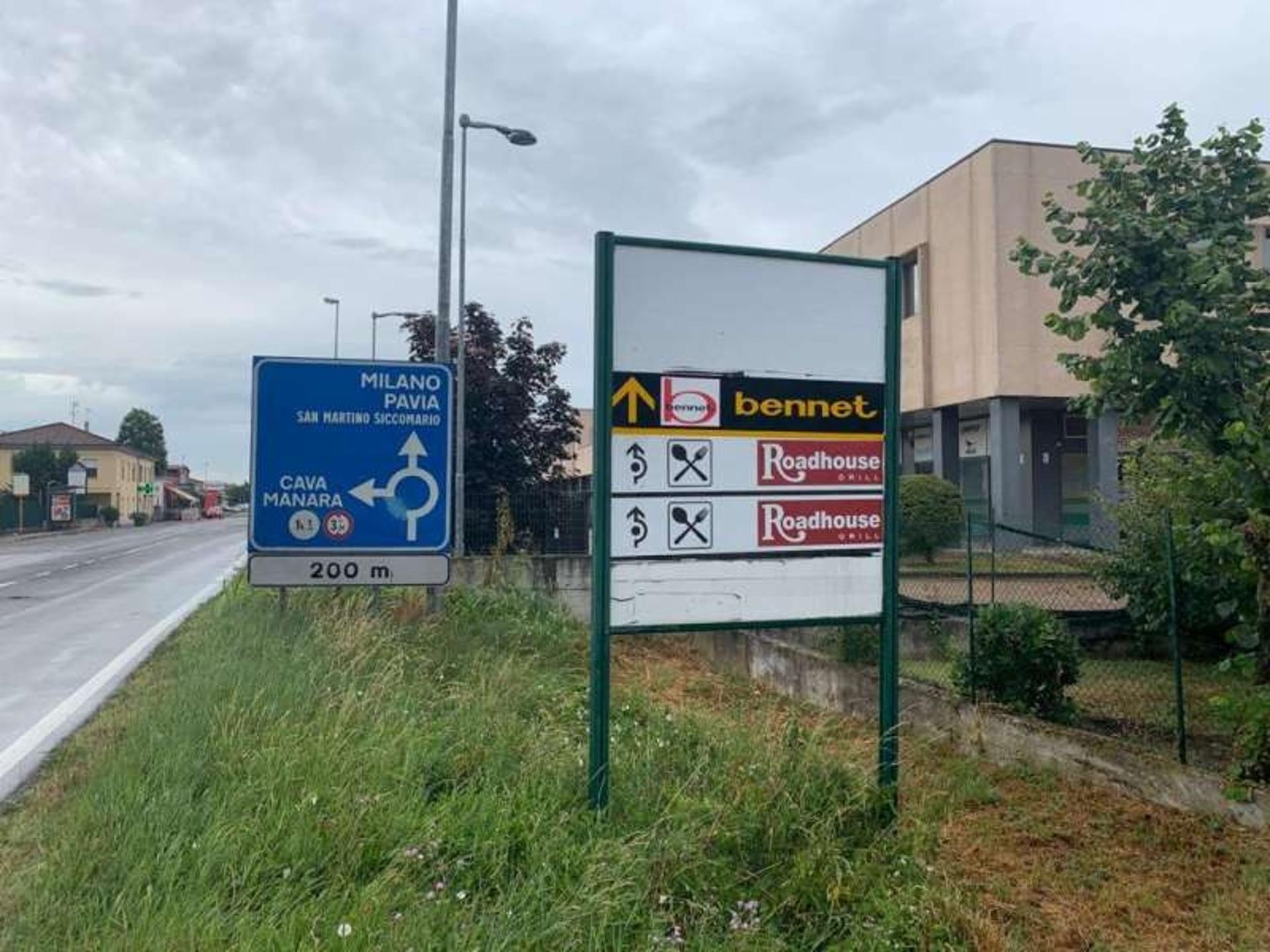Impianto FRECCE / PREINSEGNE a San Martino Siccomario, in zona MD