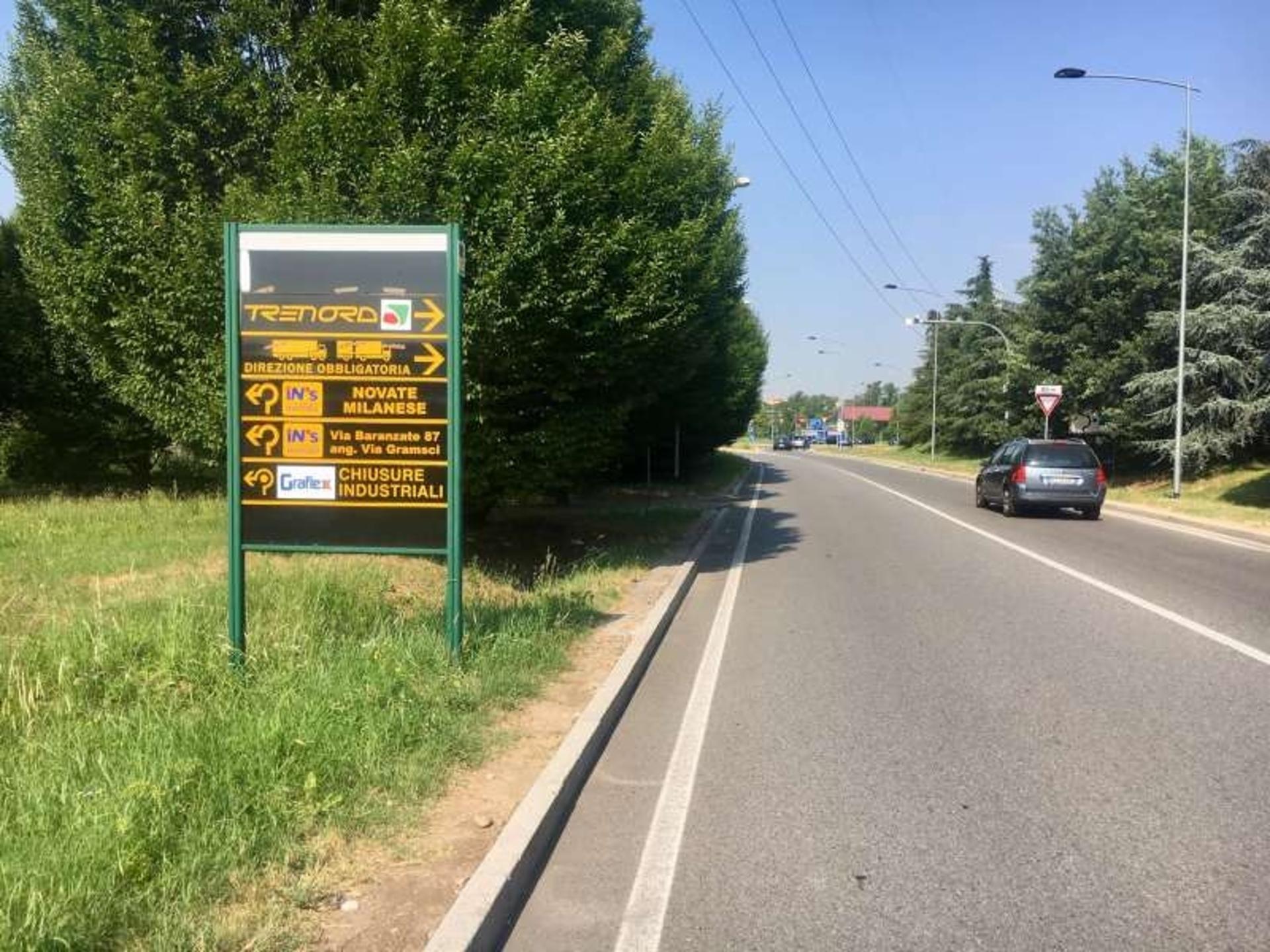 Impianto FRECCE / PREINSEGNE a Novate Milanese, in zona Miss Pettini