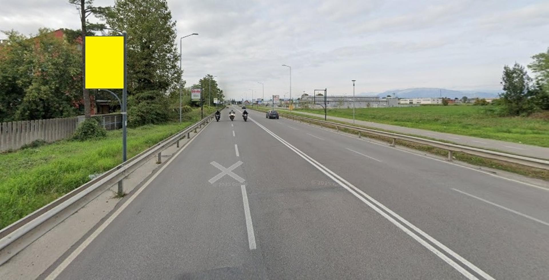 Impianto CARTELLONISTICA a Osio Sotto, in zona Banco Fresco