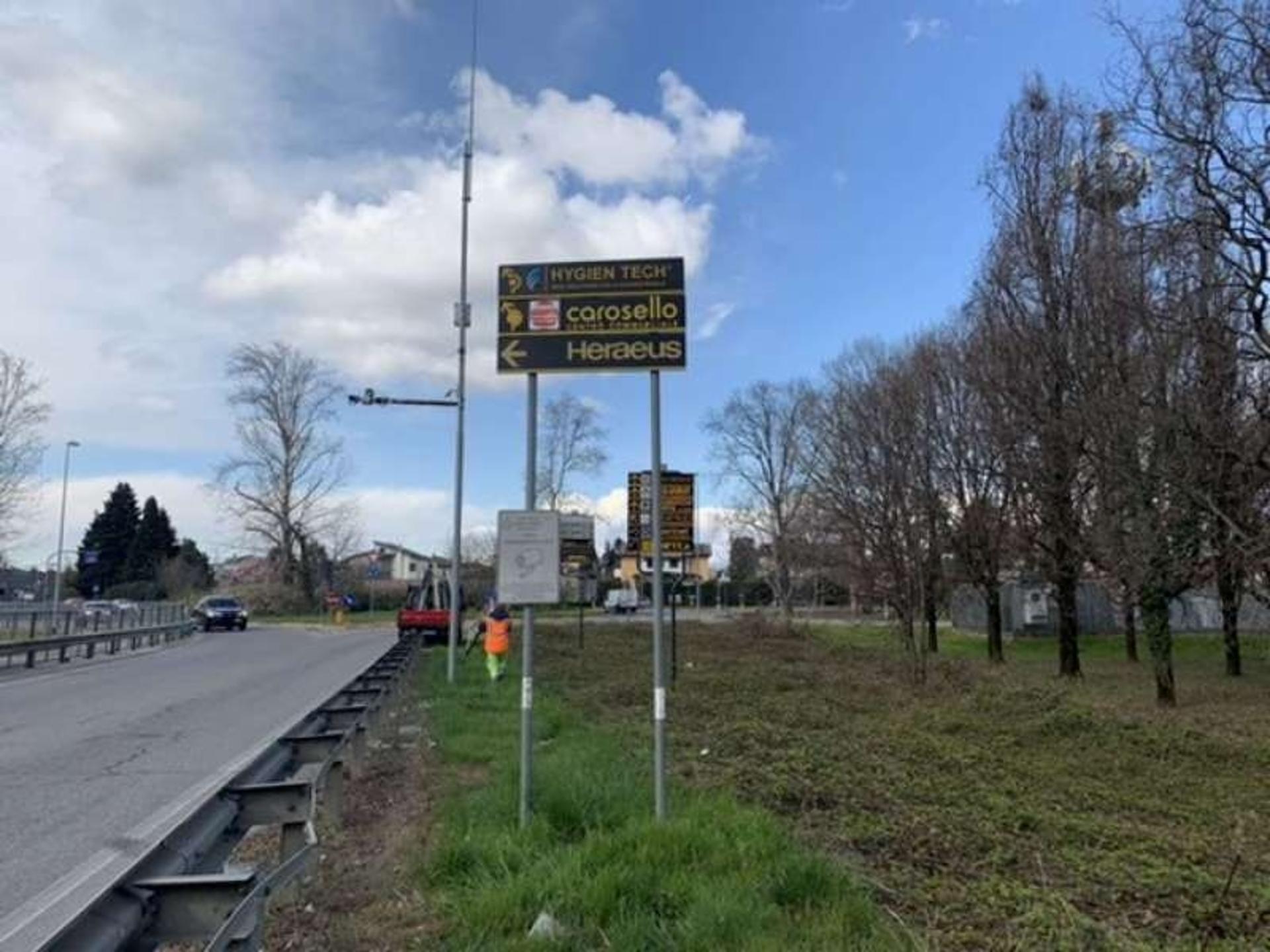 Impianto FRECCE / PREINSEGNE a Cavenago di Brianza, in zona Il Ranocchio