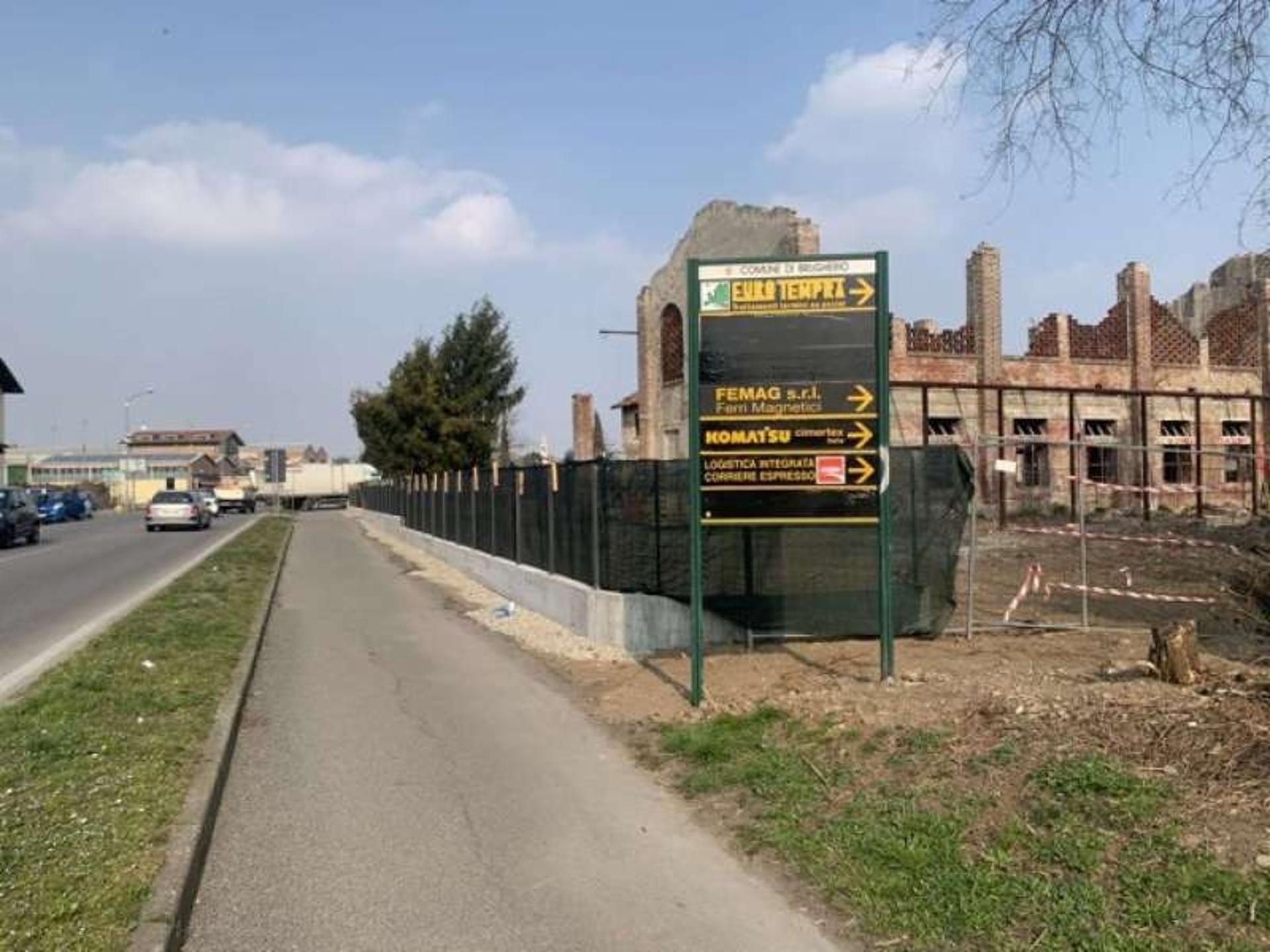Impianto FRECCE / PREINSEGNE a Brugherio, in zona Lampadari 
