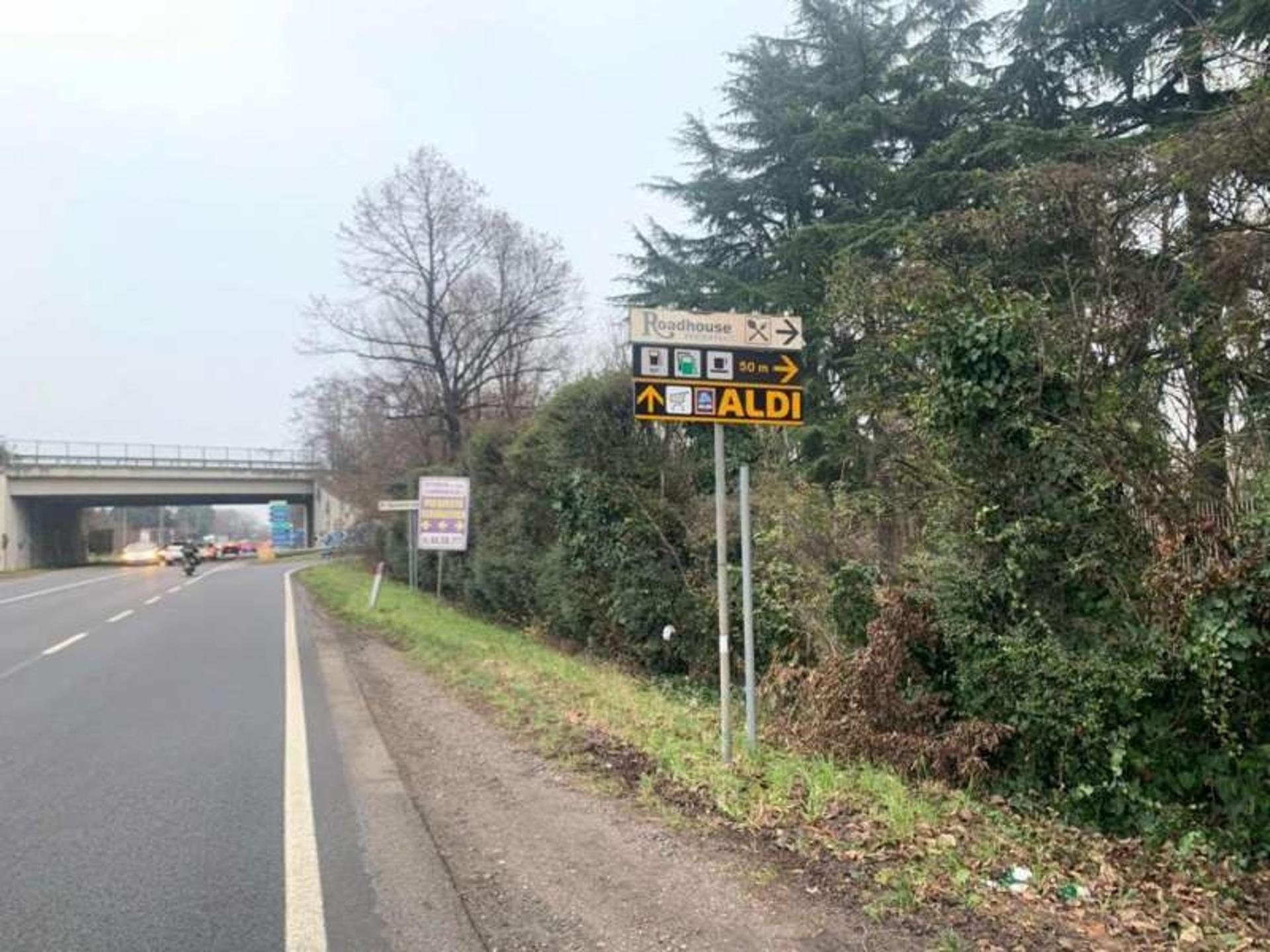 Impianto FRECCE / PREINSEGNE a Agrate Brianza, in zona Oasi Sushi